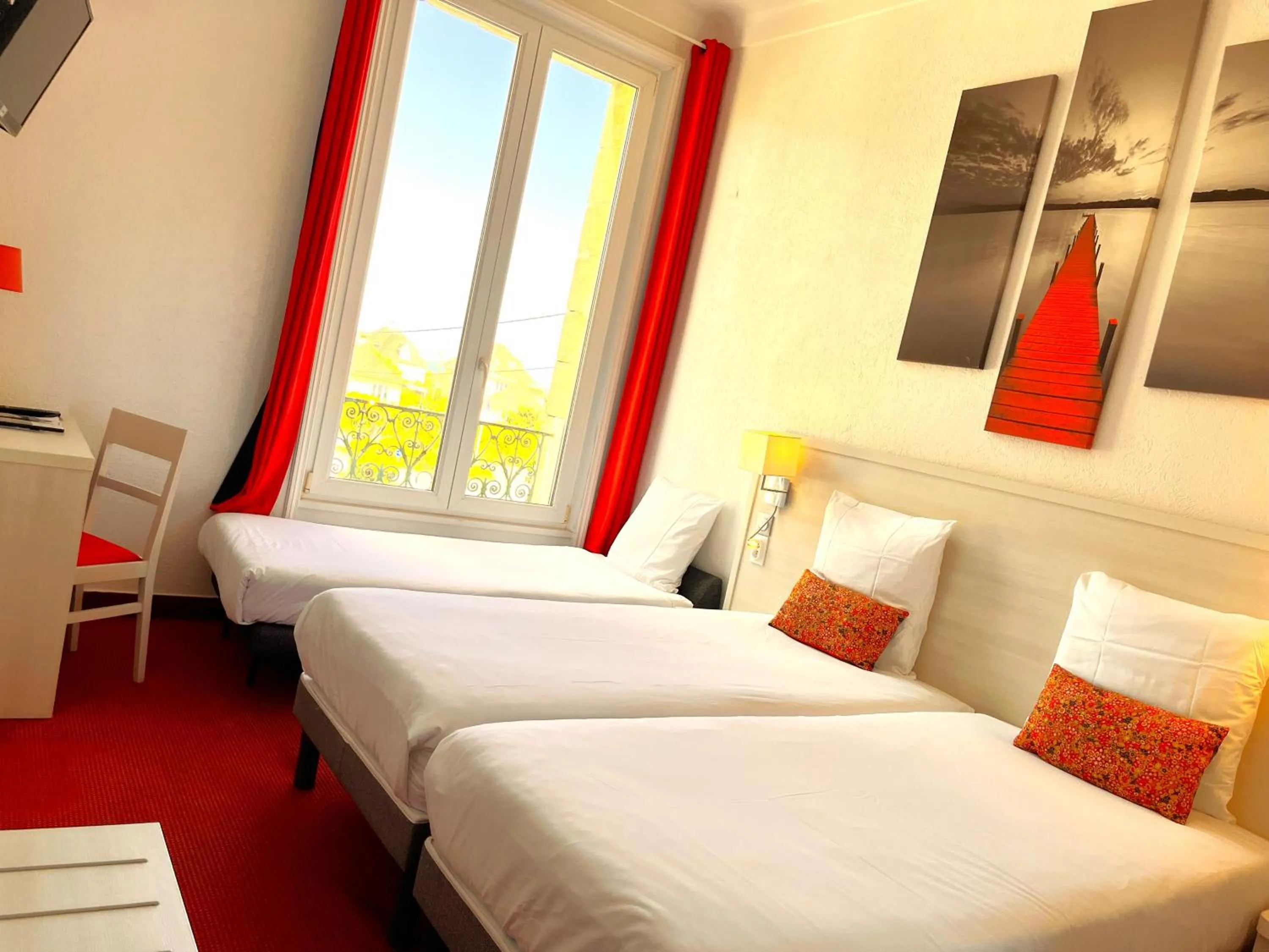 Bed in La Villa Andry