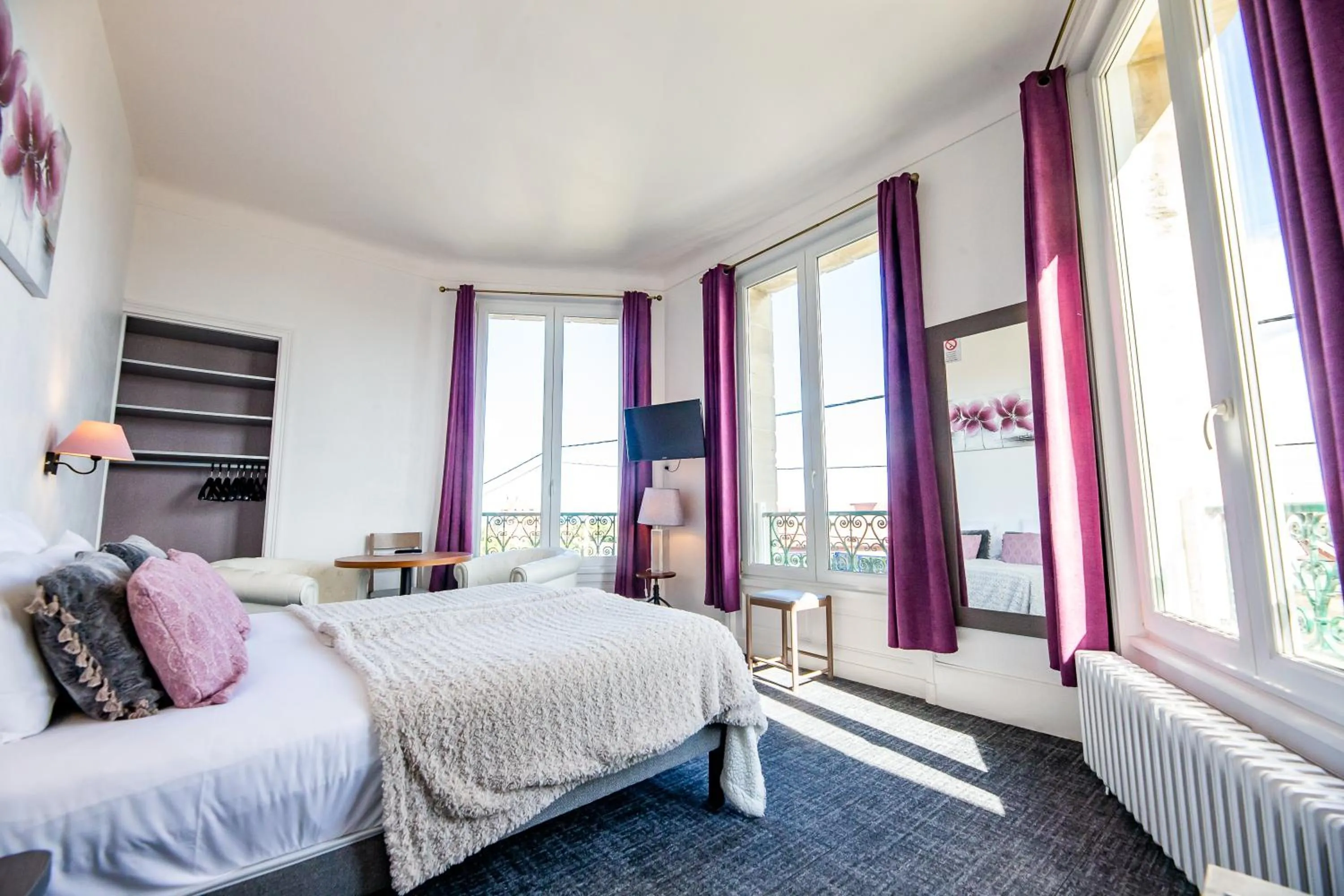 Bed in La Villa Andry