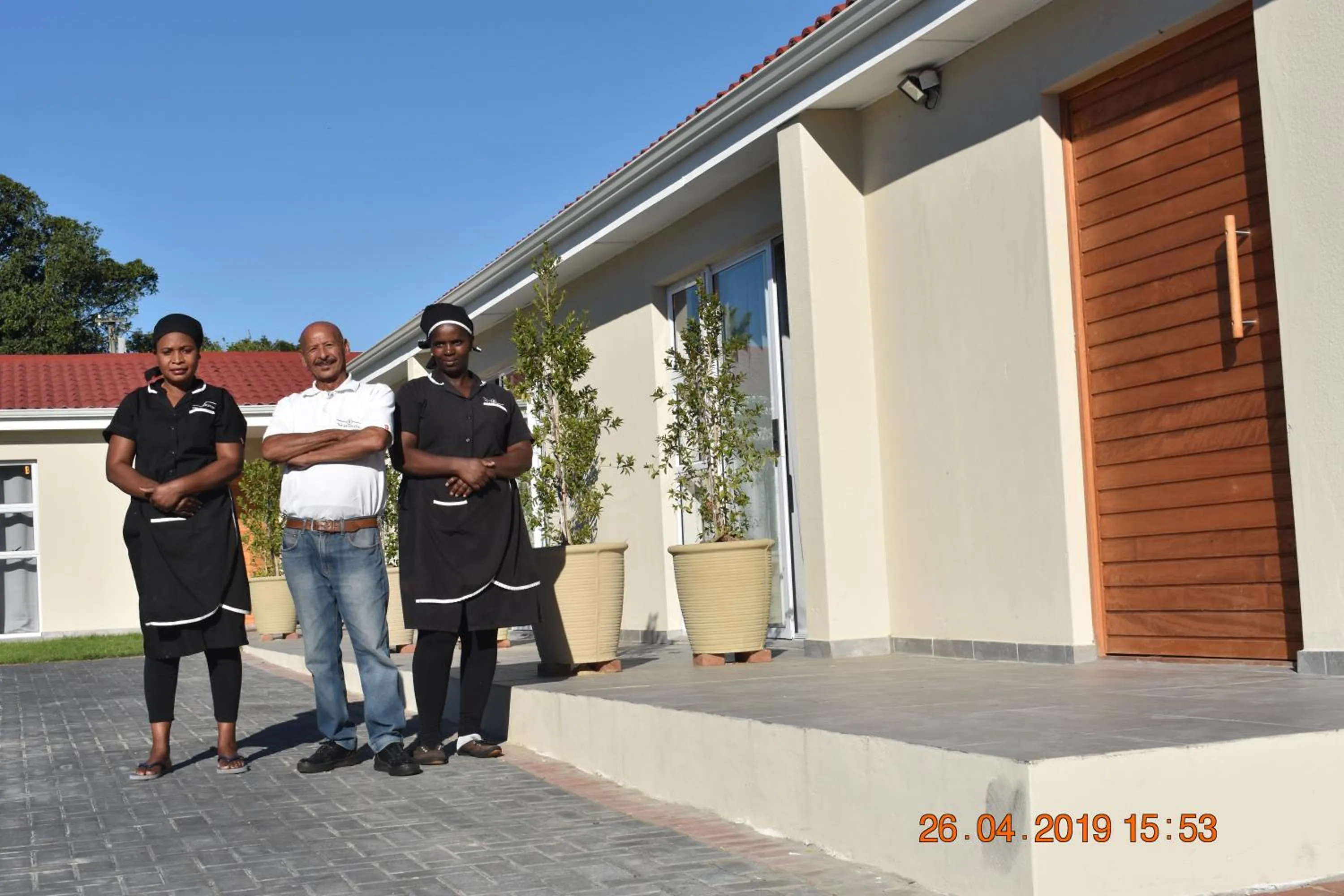 Staff in Pringle Nest