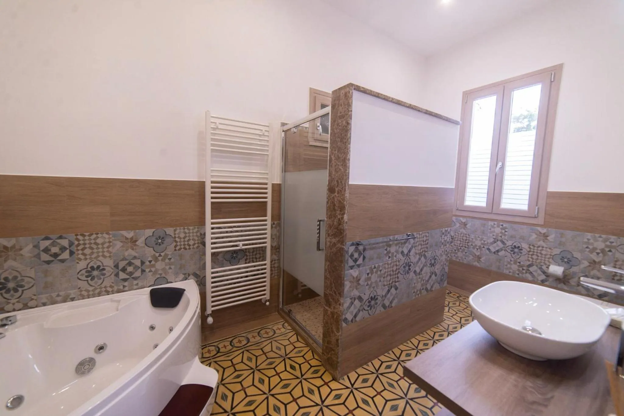 Shower in Villa Dea
