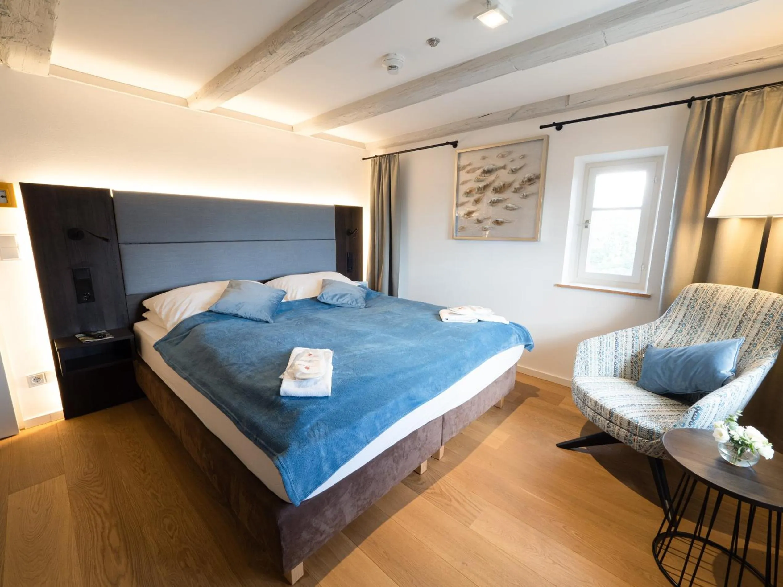 Photo of the whole room, Bed in Hotel Burg Abenberg