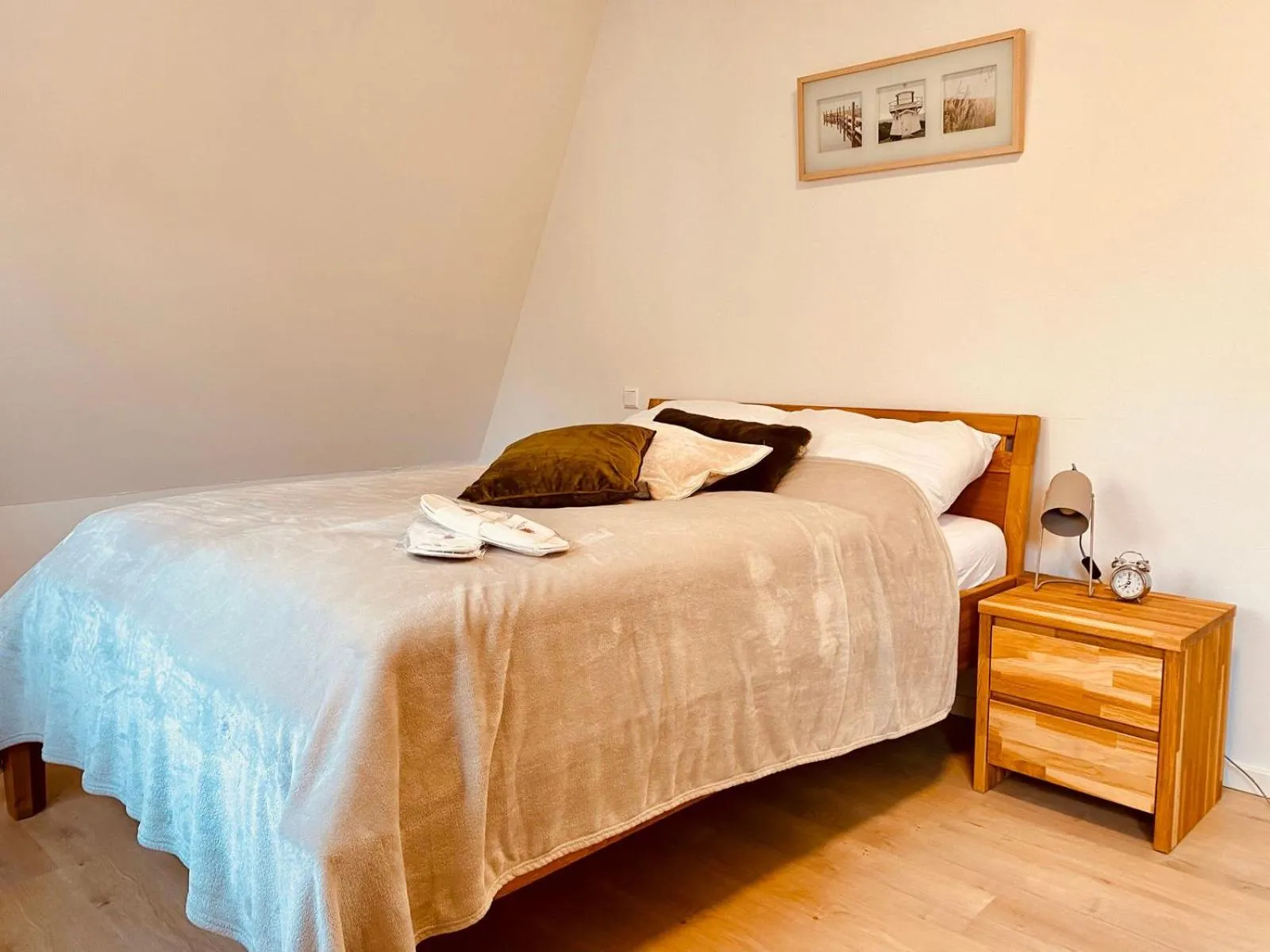 Bed in Hotel Burg Abenberg