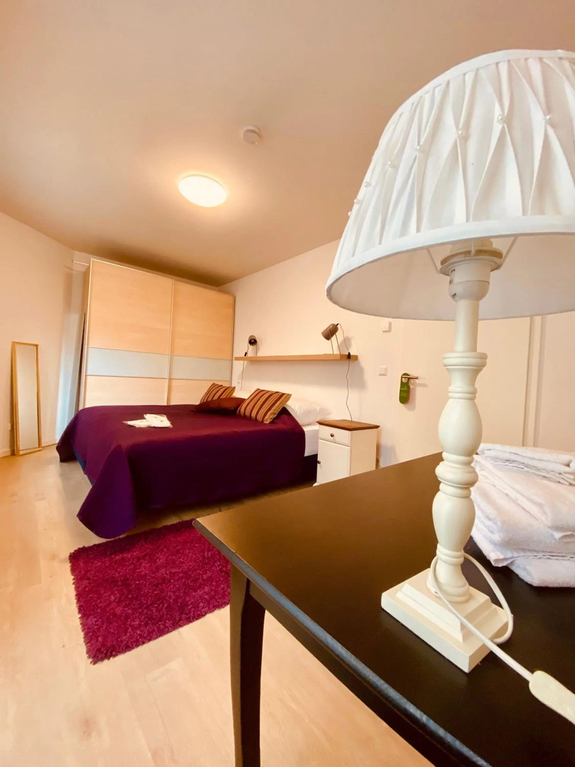 Bed in Hotel Burg Abenberg