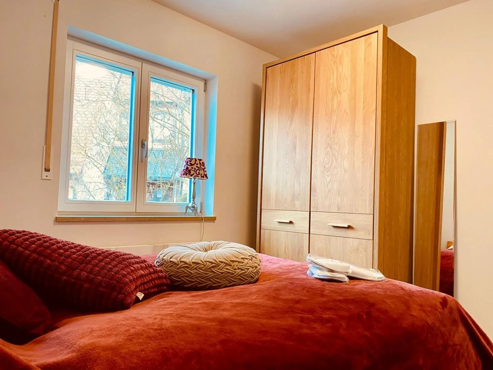 Bed in Hotel Burg Abenberg