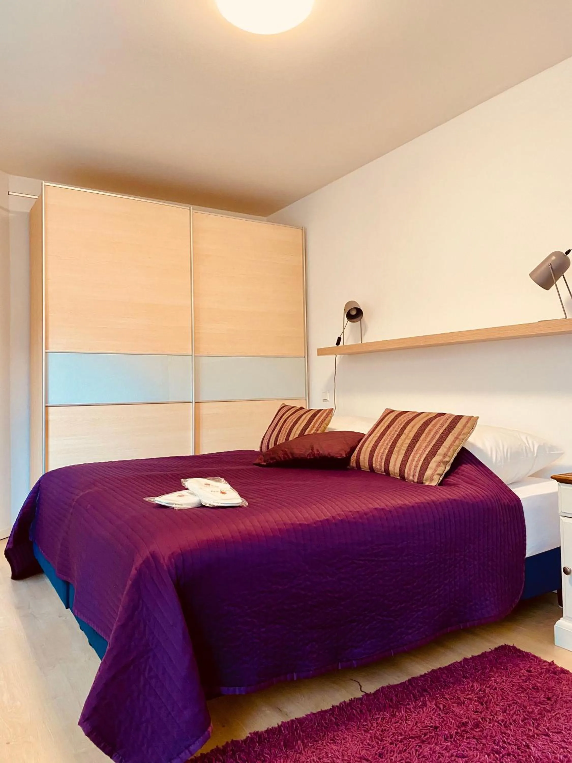 Bed in Hotel Burg Abenberg