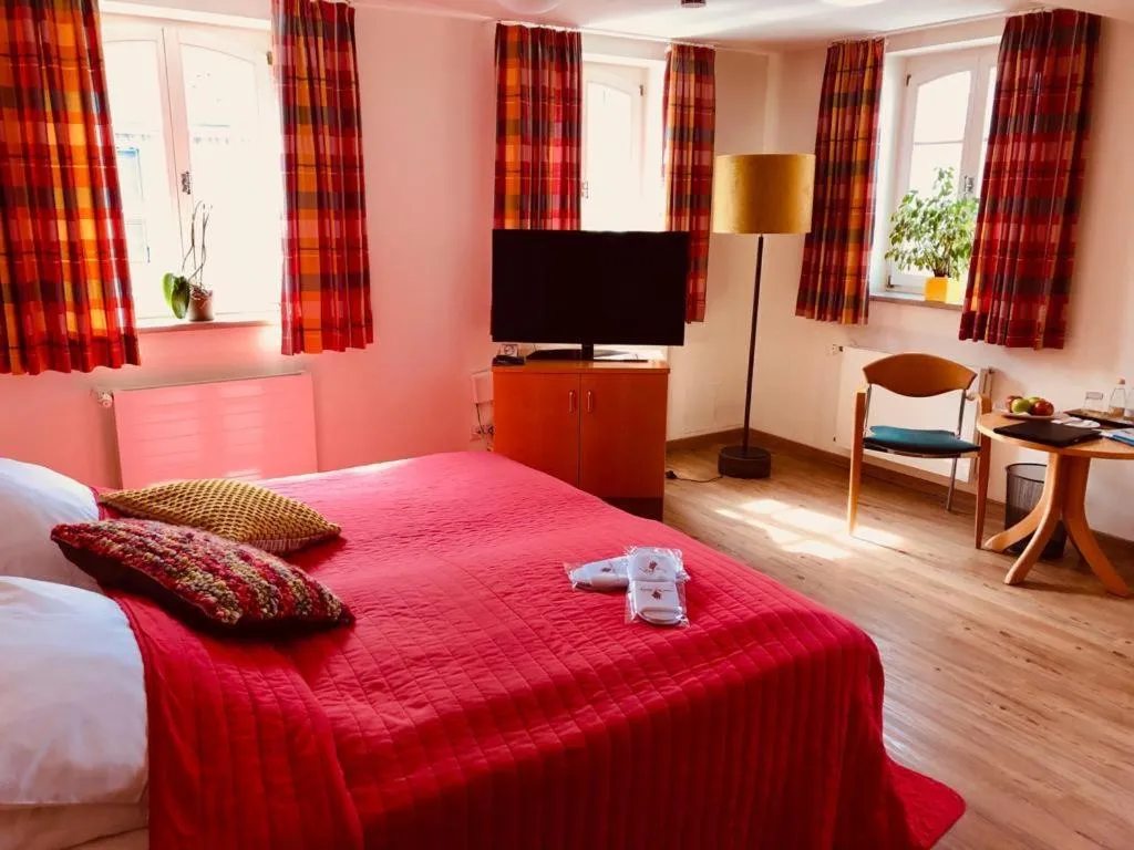 Bed in Hotel Burg Abenberg