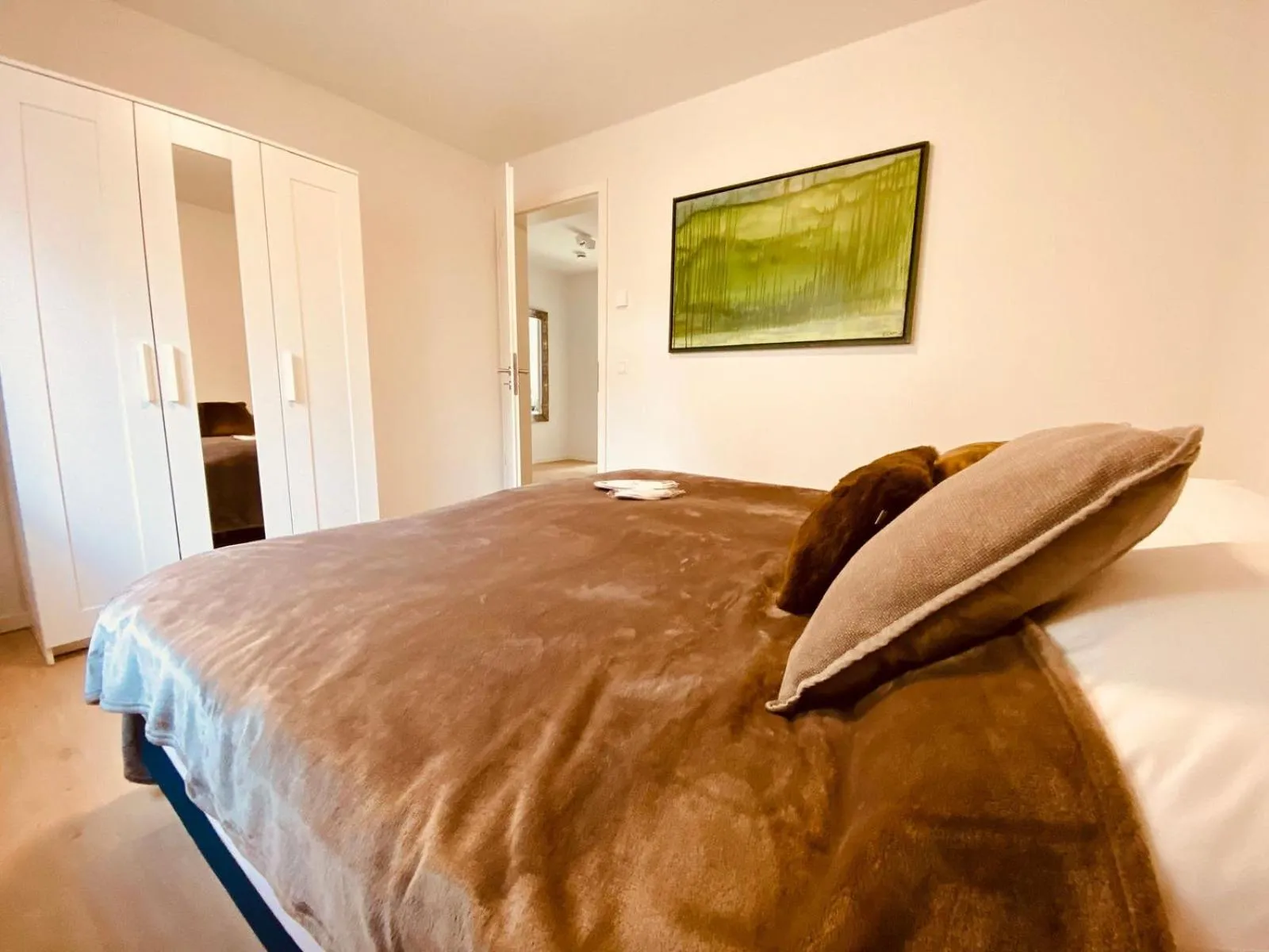 Bed in Hotel Burg Abenberg