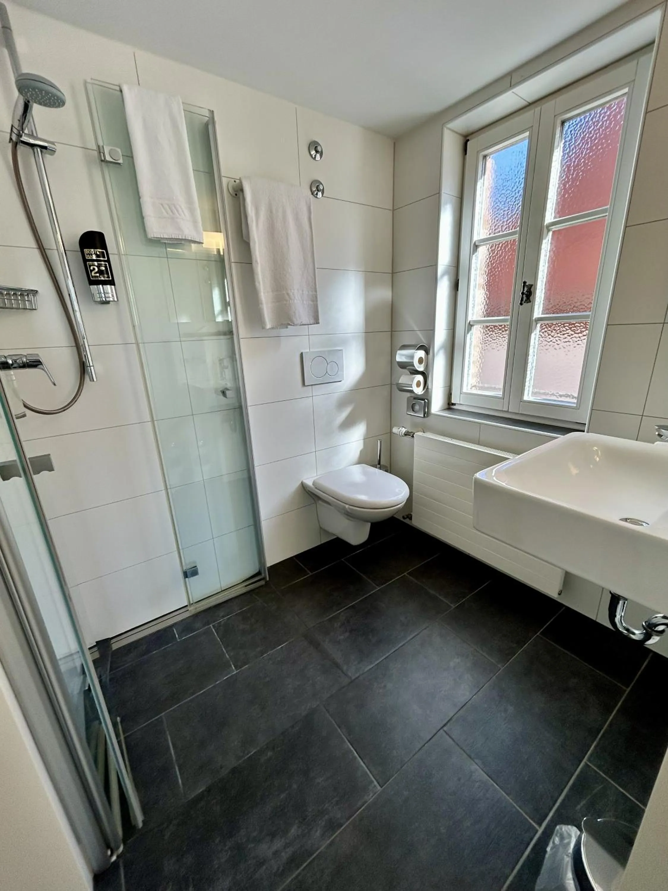 Shower in Hotel Burg Abenberg