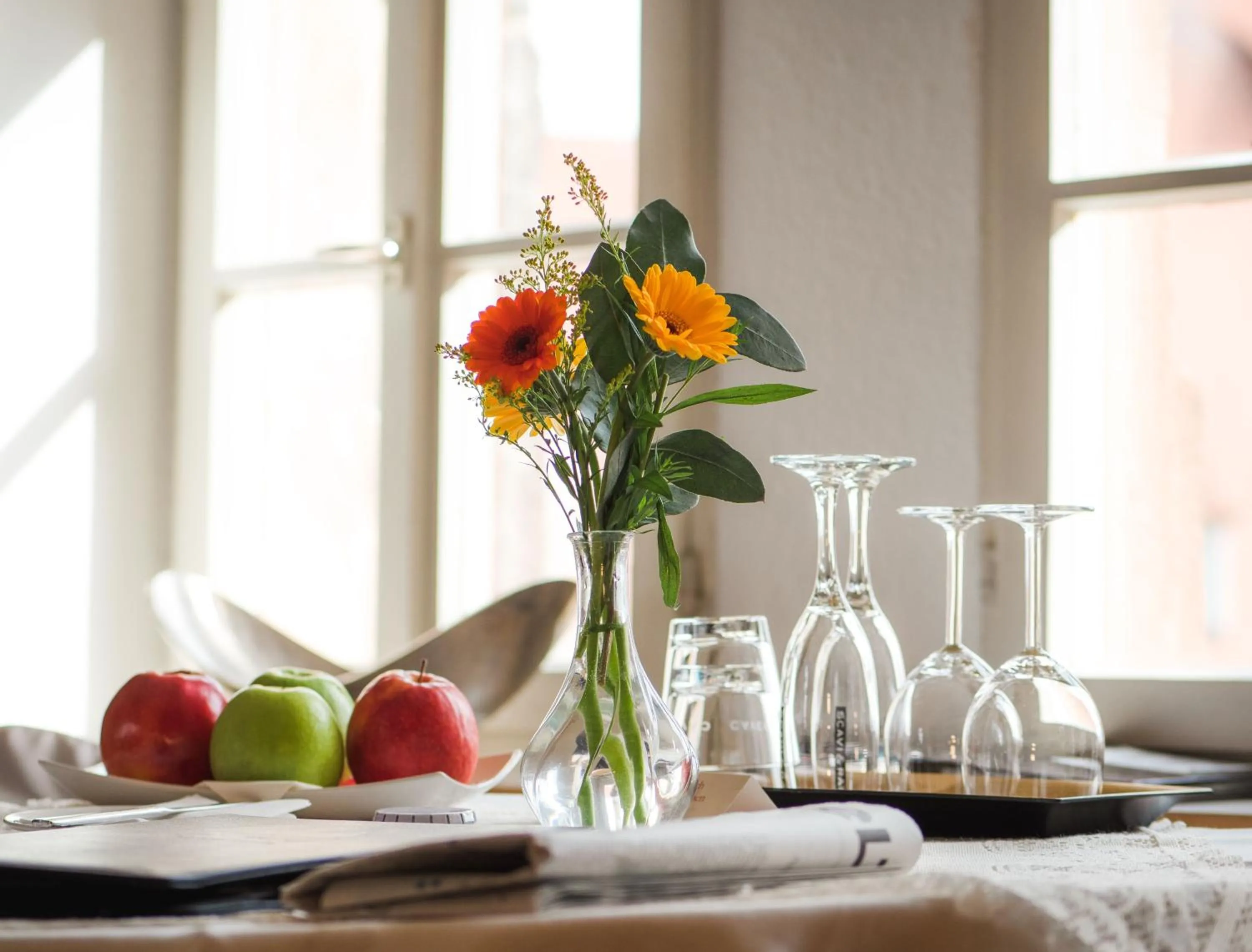 Restaurant/places to eat in Hotel Burg Abenberg