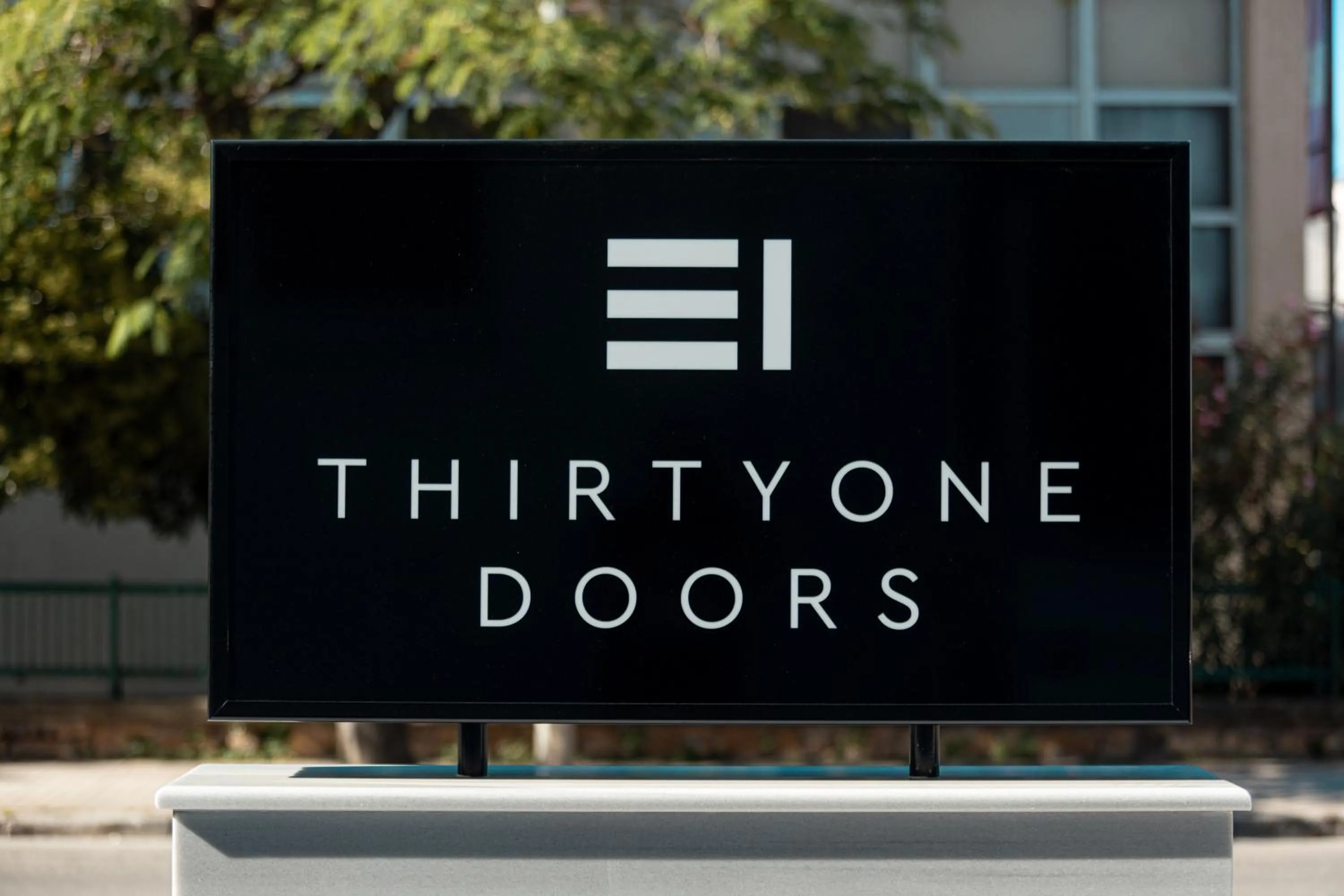 Logo/Certificate/Sign in 31 Doors Hotel