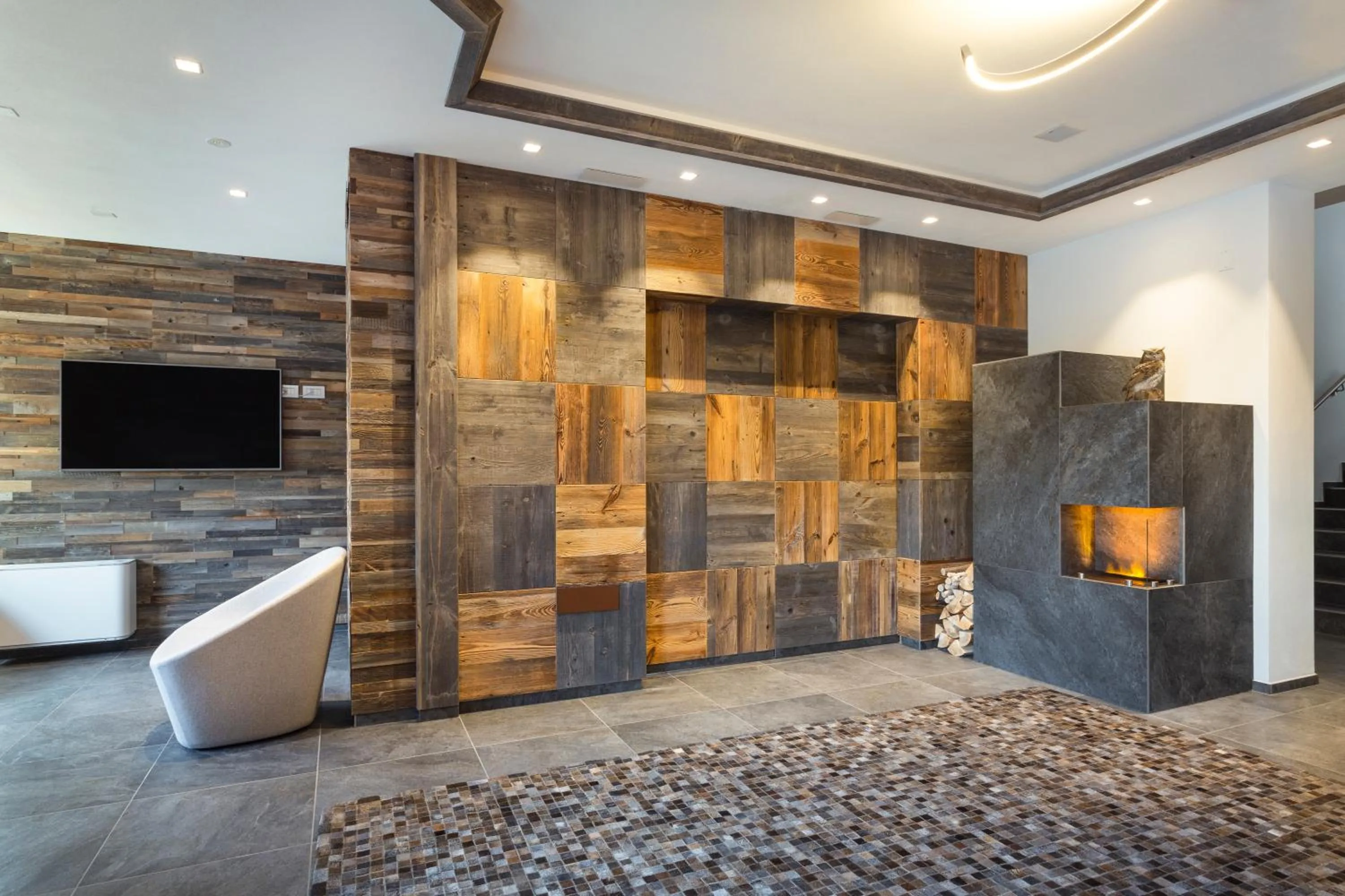 Lobby or reception in Residence Mille Montagne