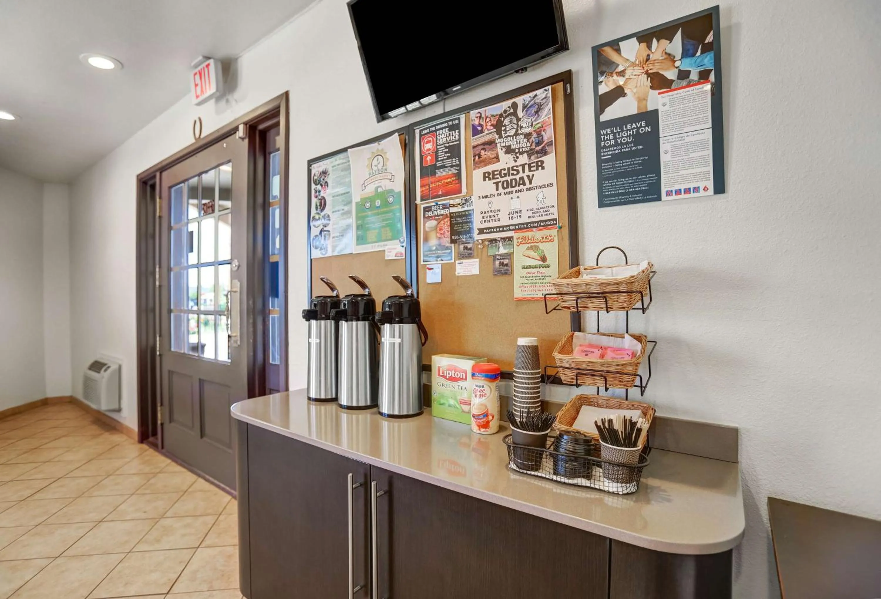 On site in Motel 6-Payson, AZ