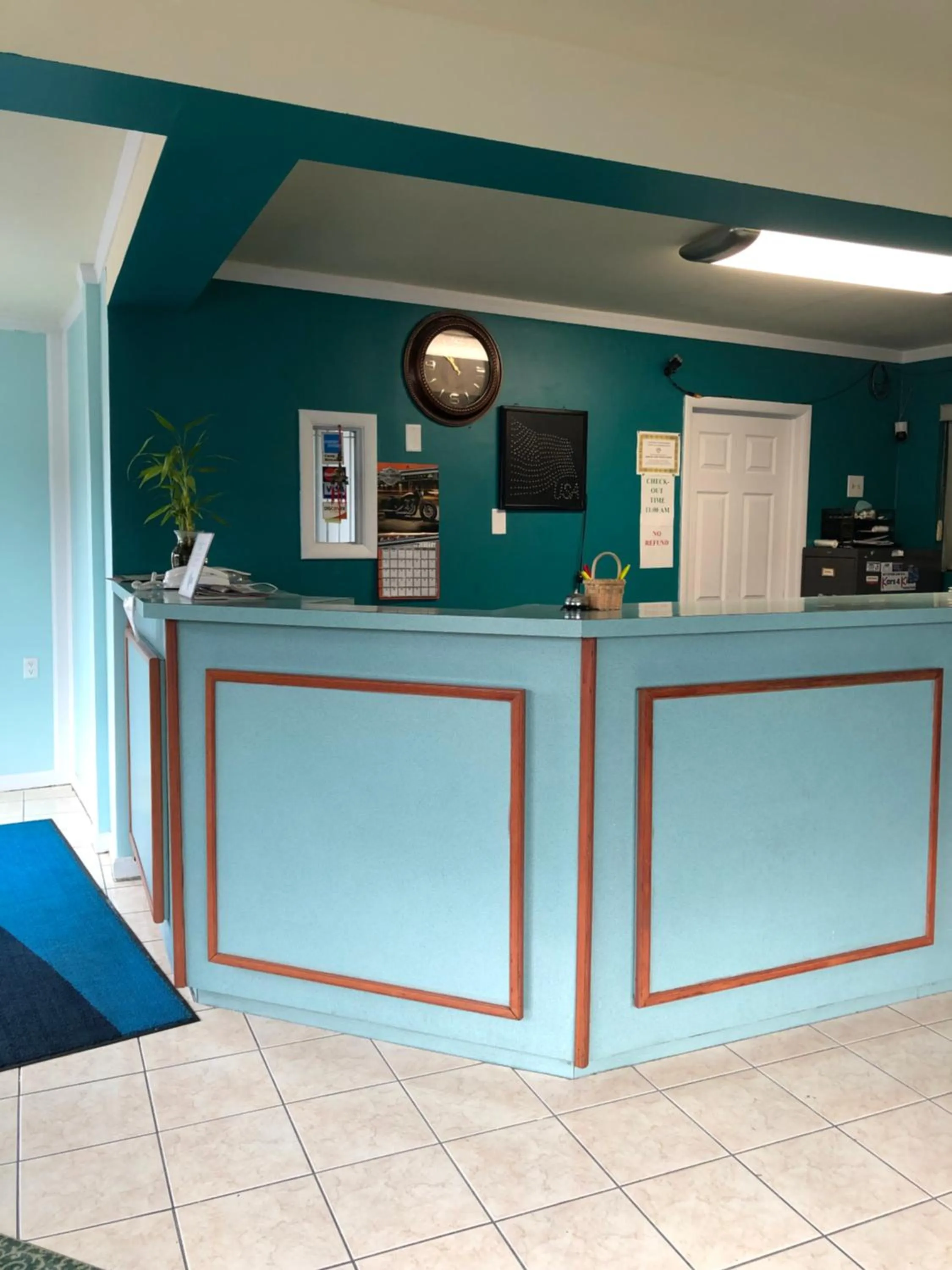 Lobby or reception in Rodeway Inn South Point