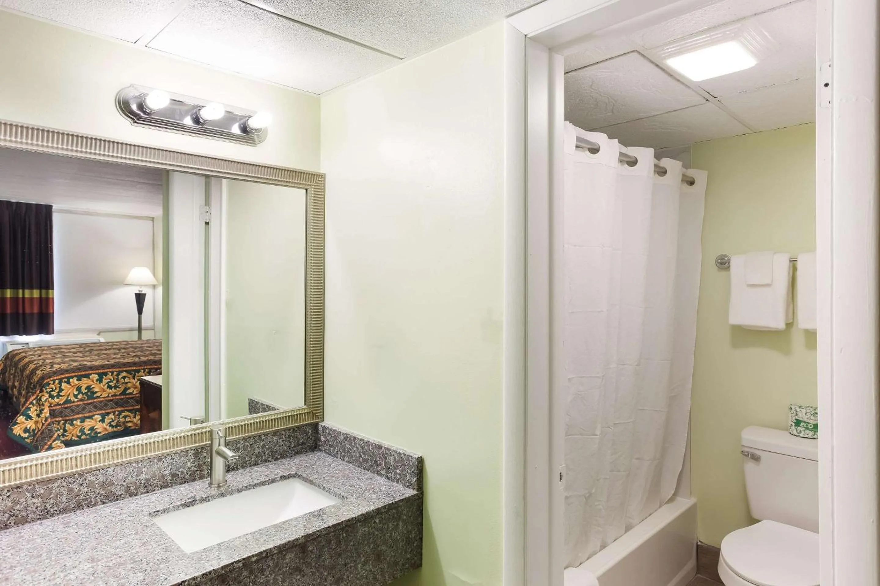 Bathroom in Rodeway Inn South Point