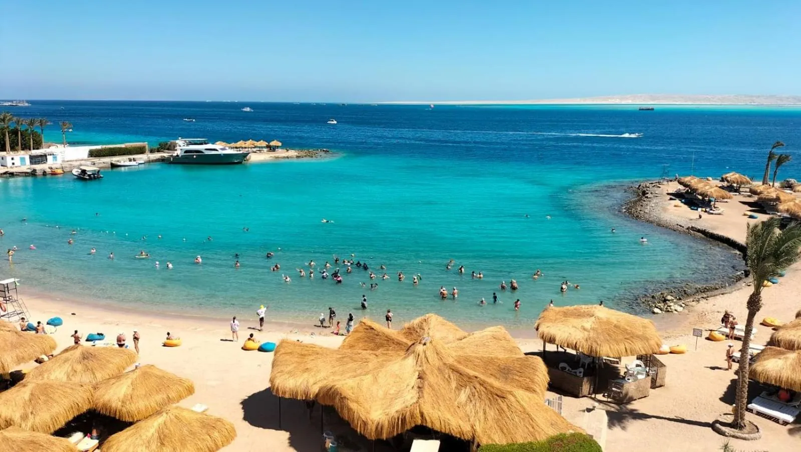 Beach in Regina Resort and Aqua Park Hurghada