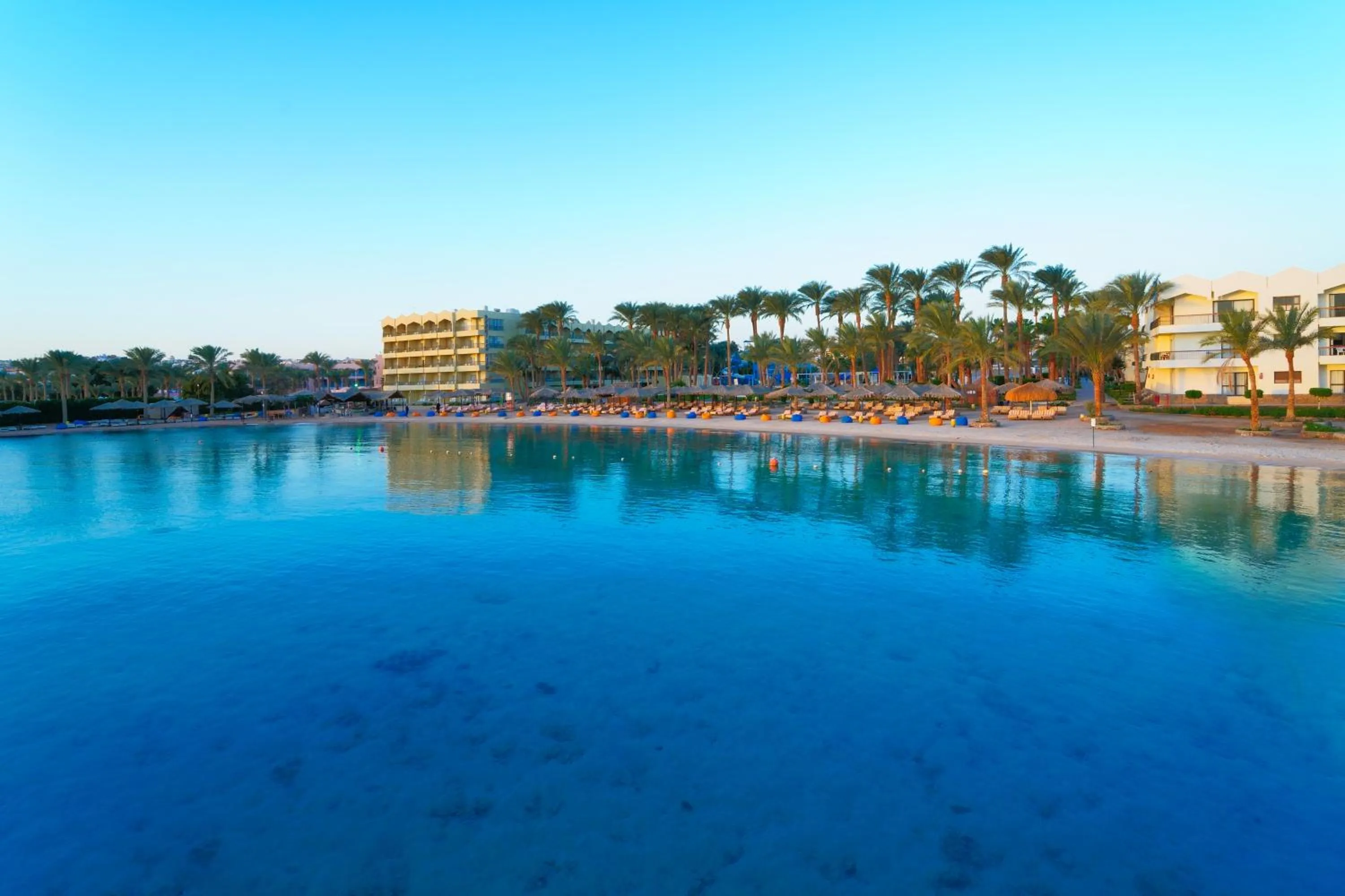 Beach in Regina Resort and Aqua Park Hurghada