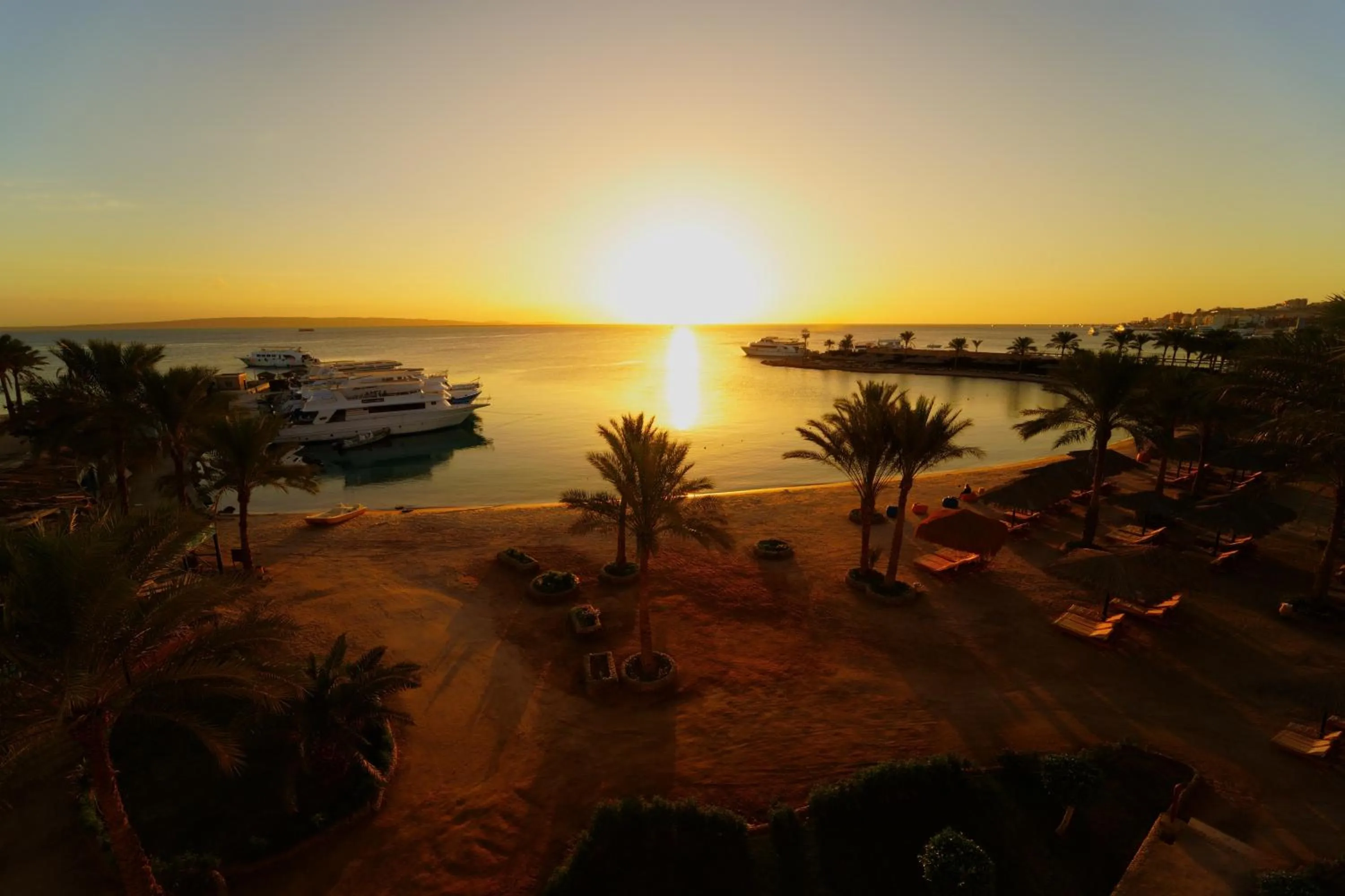 Beach in Regina Resort and Aqua Park Hurghada