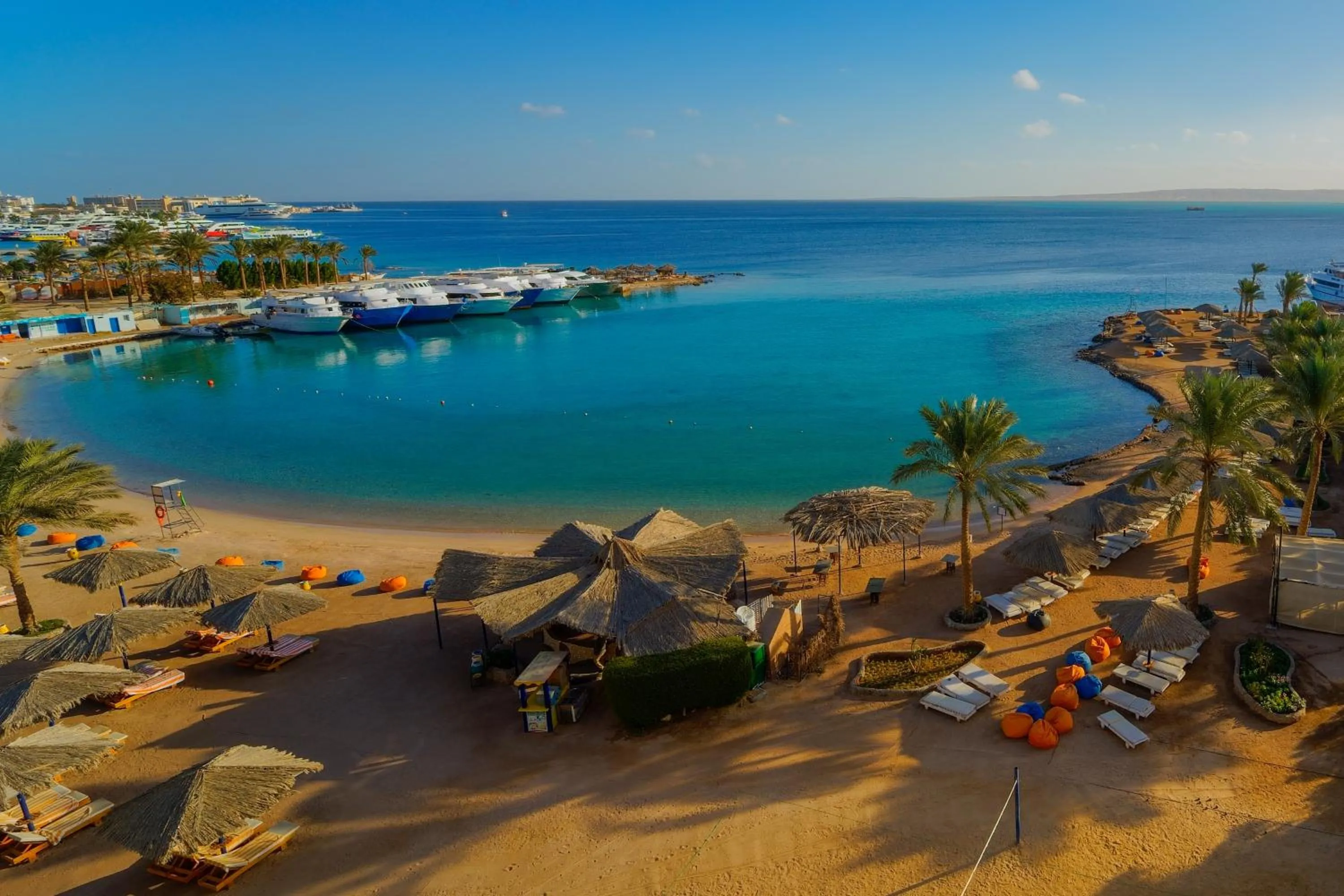 Beach in Regina Resort and Aqua Park Hurghada