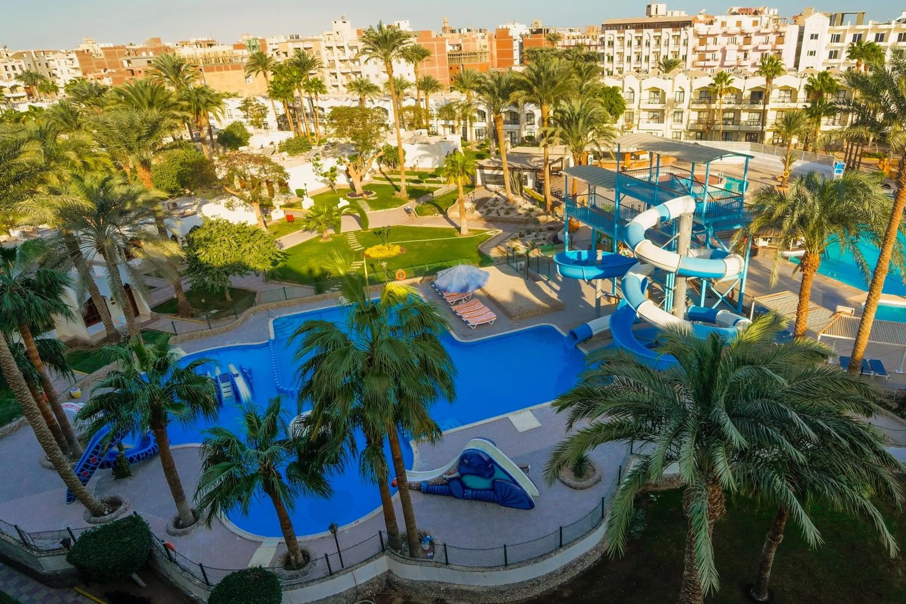 Aqua park in Regina Resort and Aqua Park Hurghada