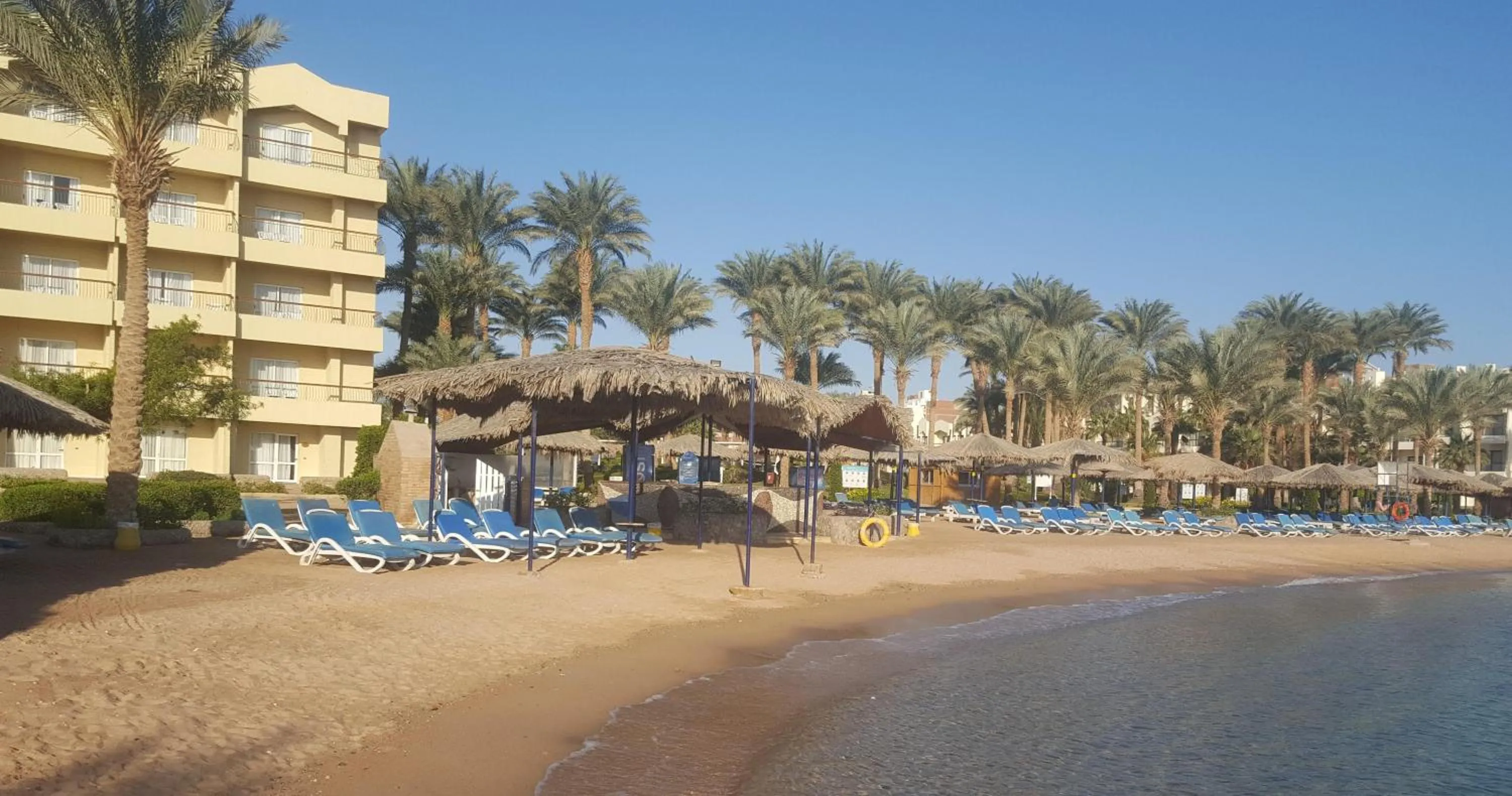 Beach in Regina Resort and Aqua Park Hurghada