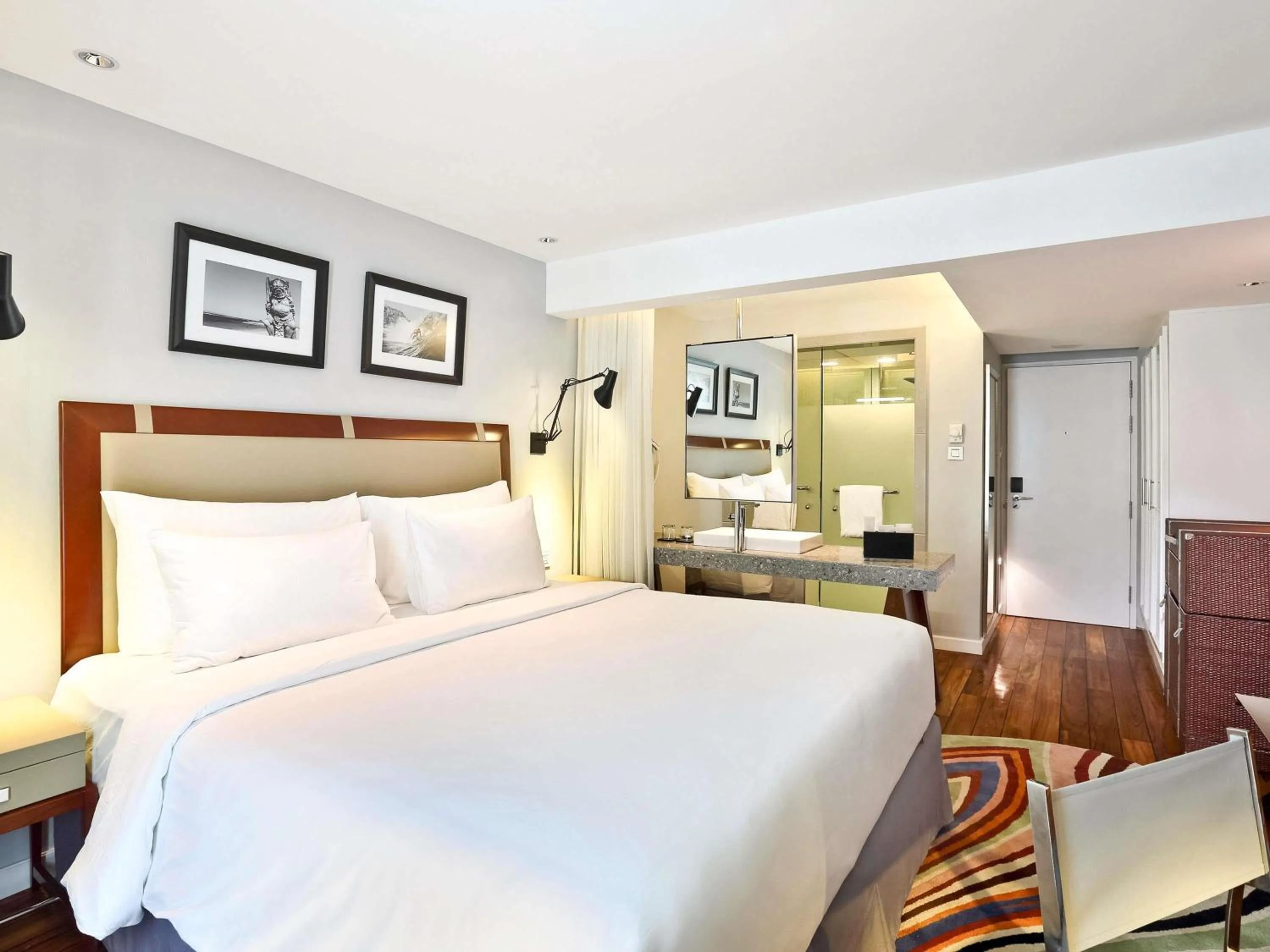 Bedroom, Bed in The Kuta Beach Heritage Hotel - Managed by Accor