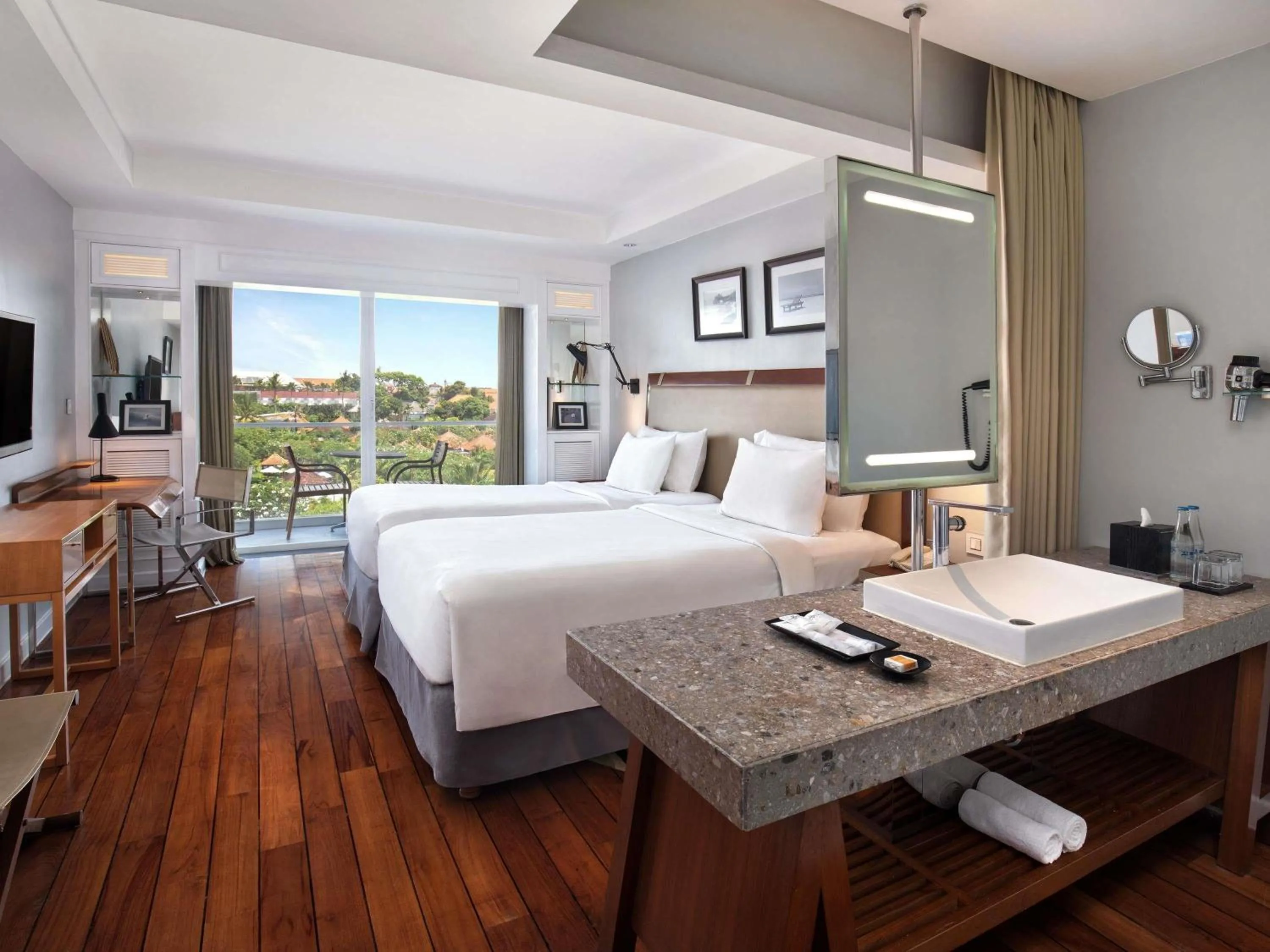 Bedroom, Bed in The Kuta Beach Heritage Hotel - Managed by Accor