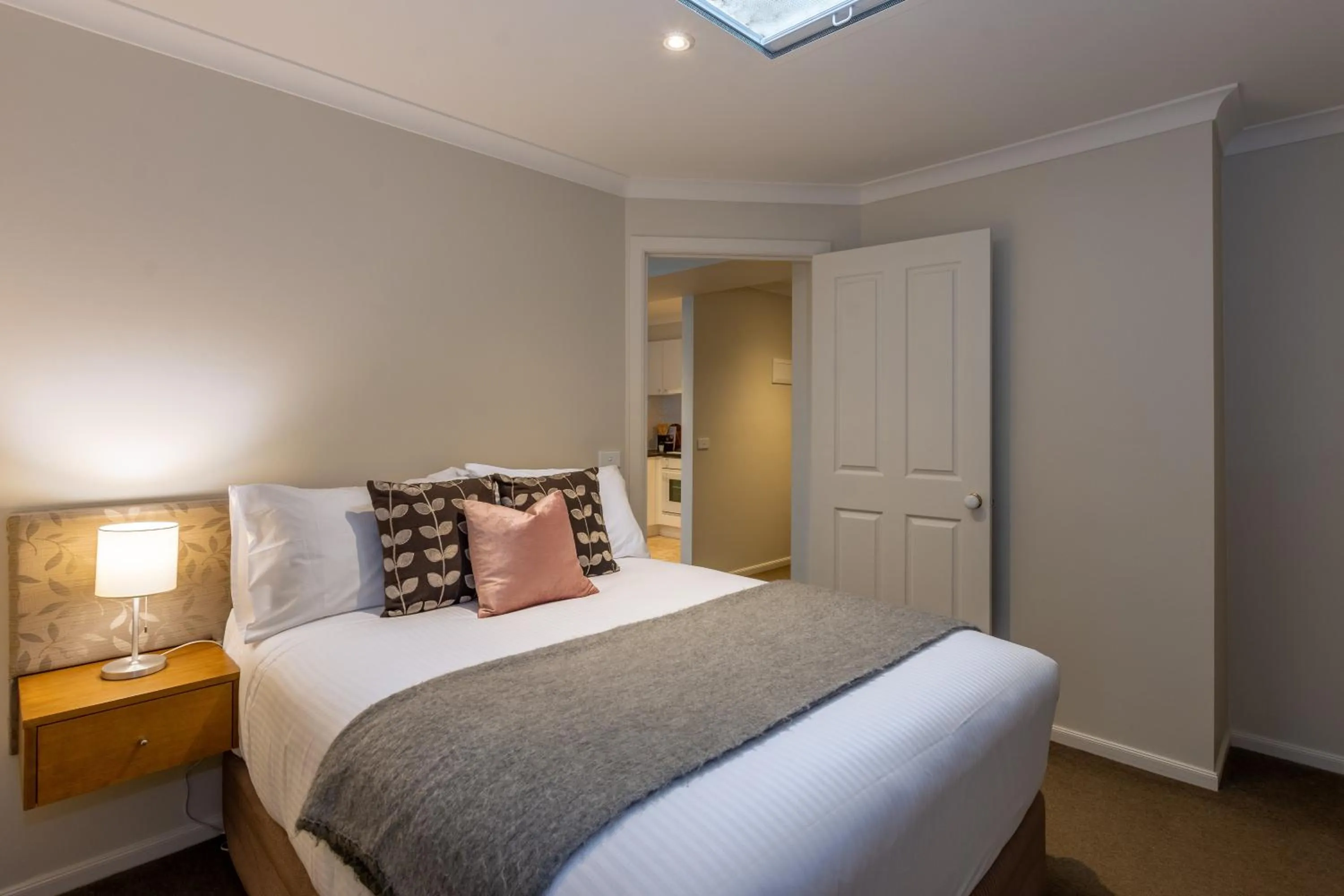 Bed in Lifestyle Apartments at Ferntree