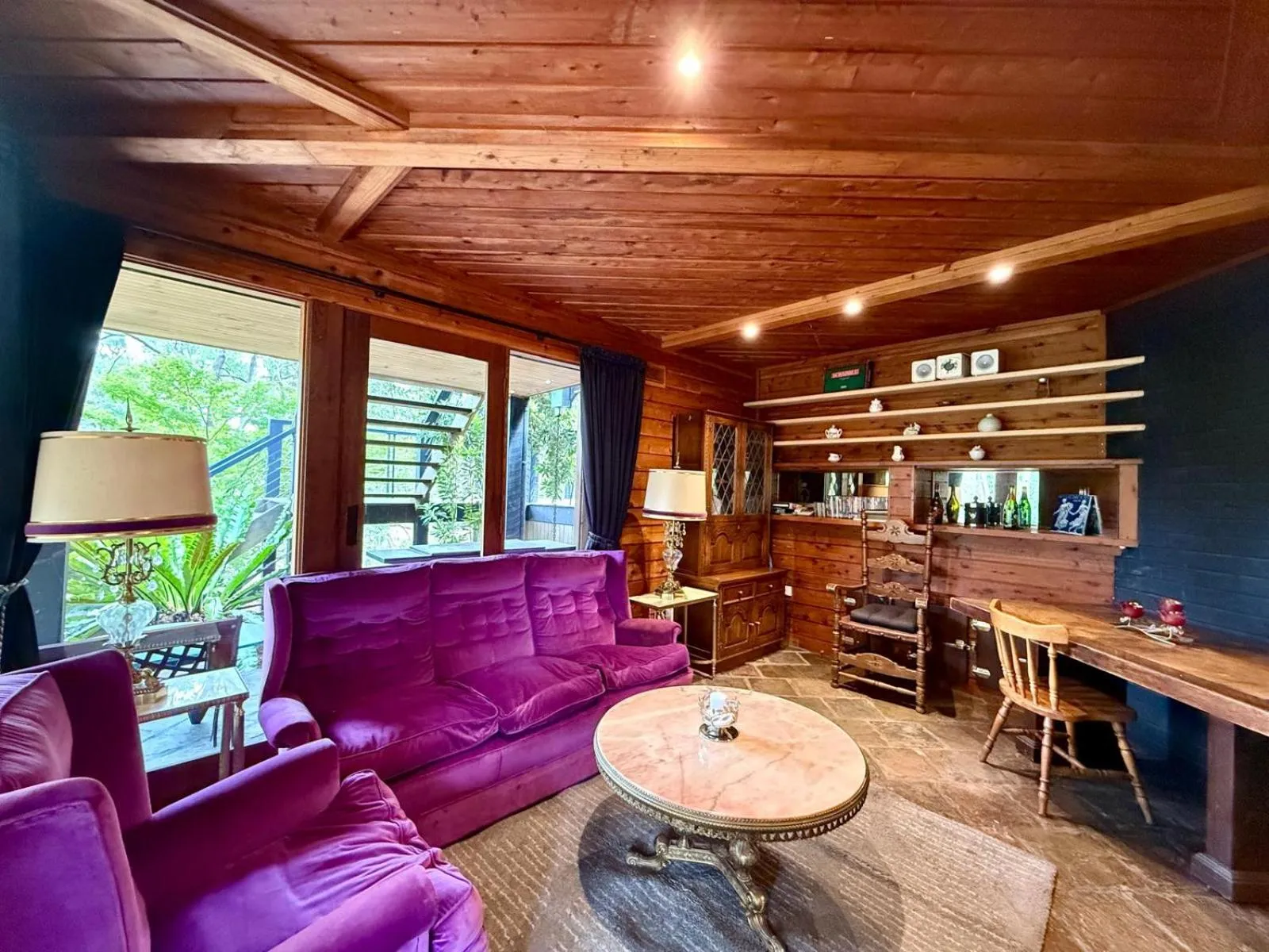 Living room in Forget Me Not Cottages