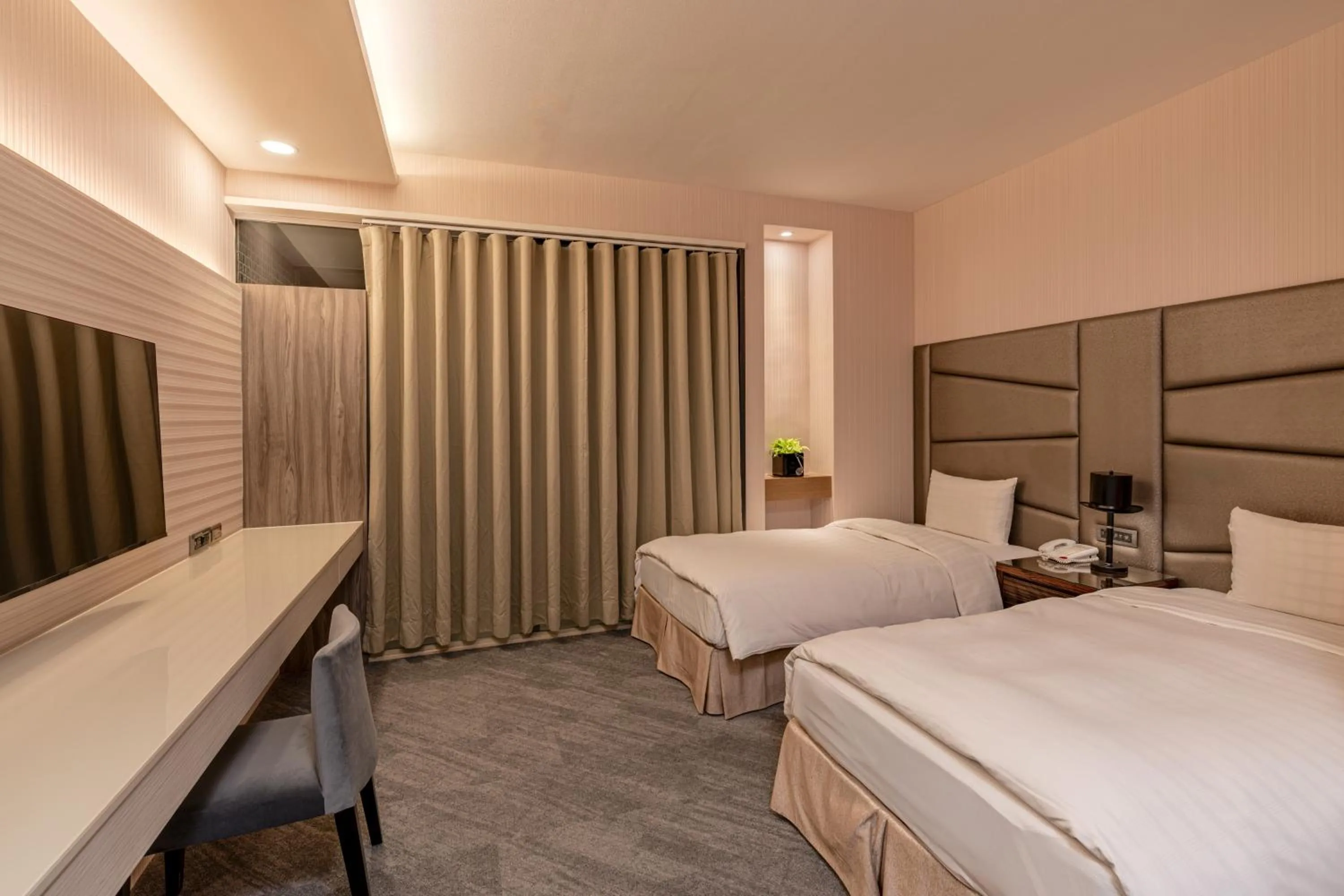 TV and multimedia, Bed in Hotel Geight Taipei