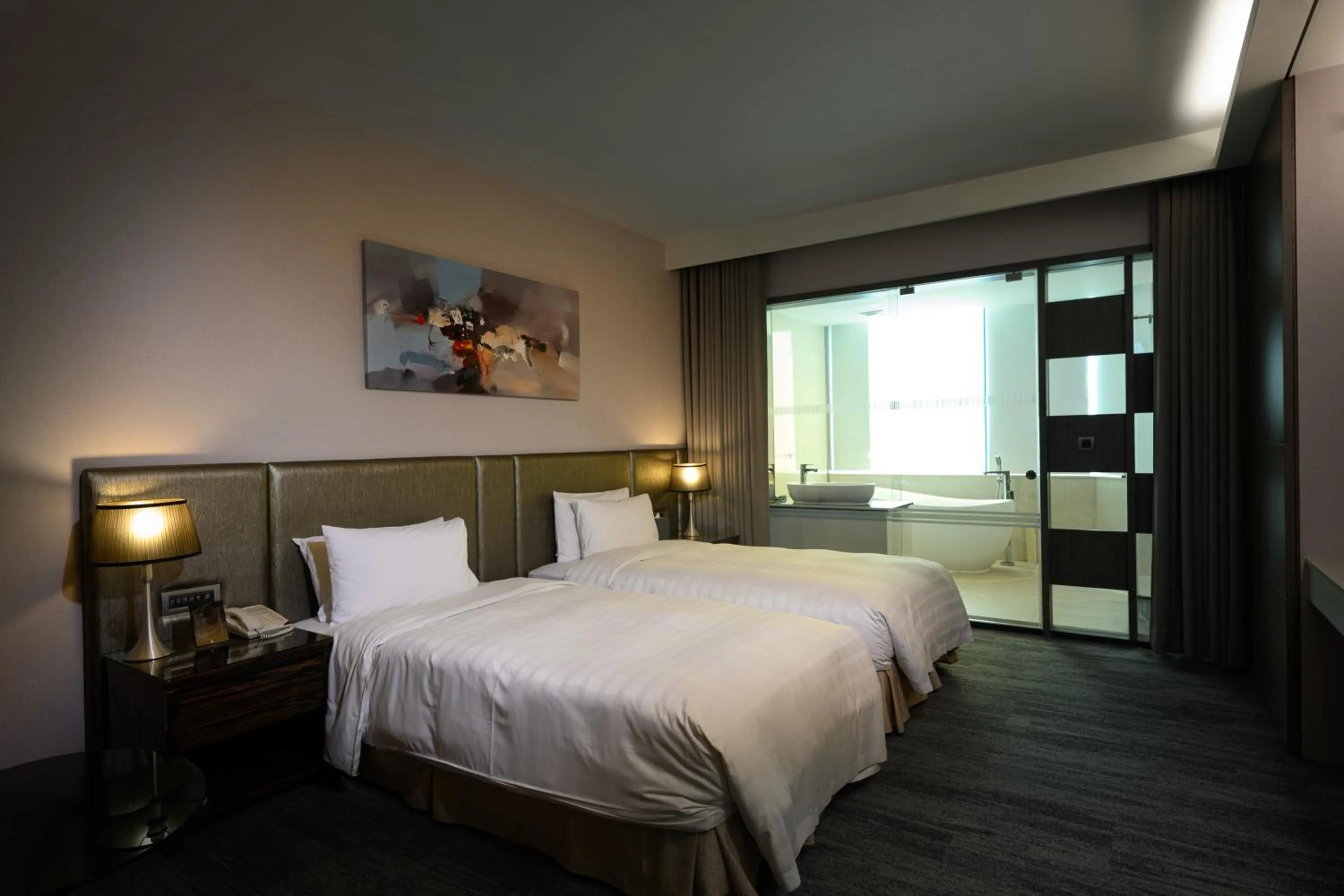 Photo of the whole room, Bed in Hotel Geight Taipei