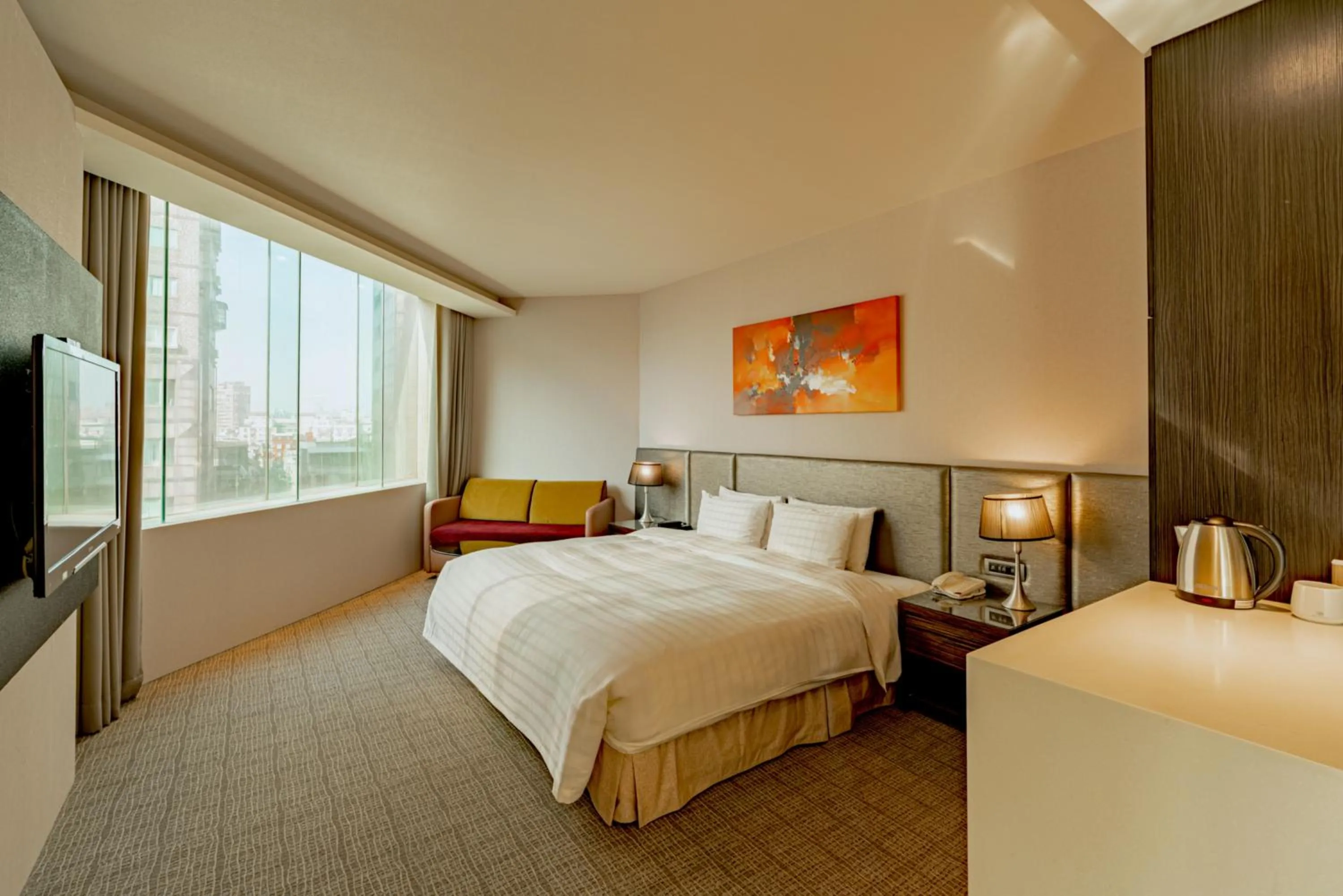 TV and multimedia, Bed in Hotel Geight Taipei