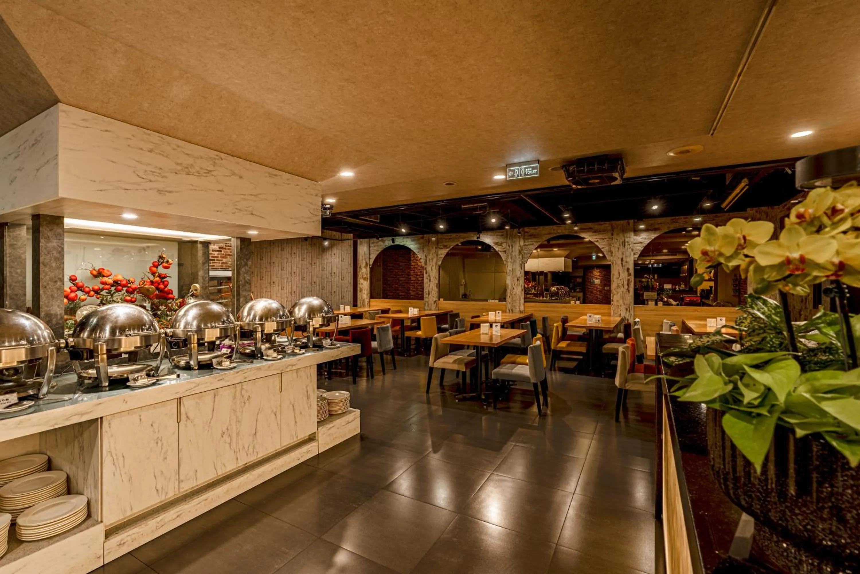 Restaurant/places to eat in Hotel Geight Taipei