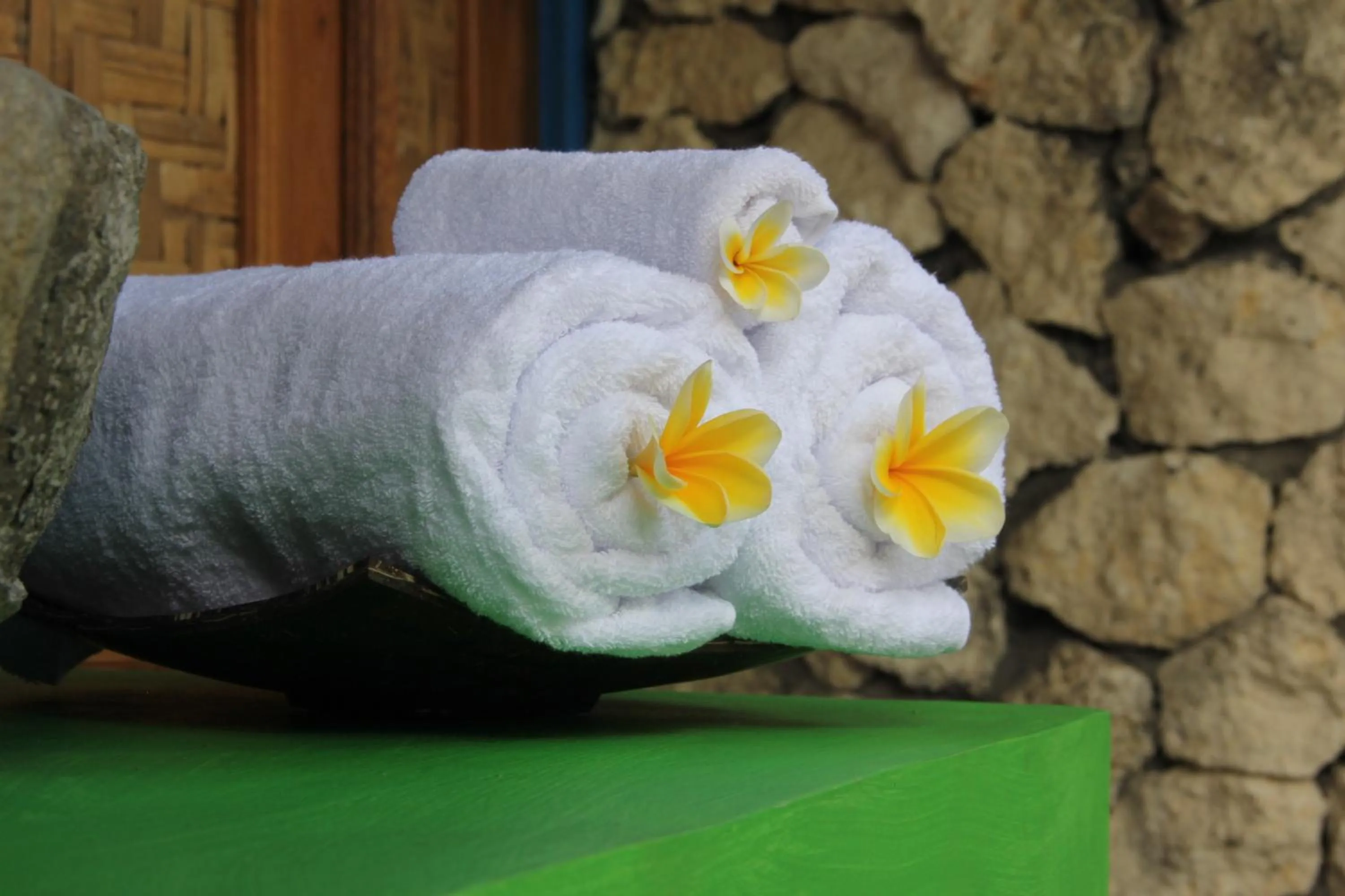 Decorative detail in The Calmtree Bungalows