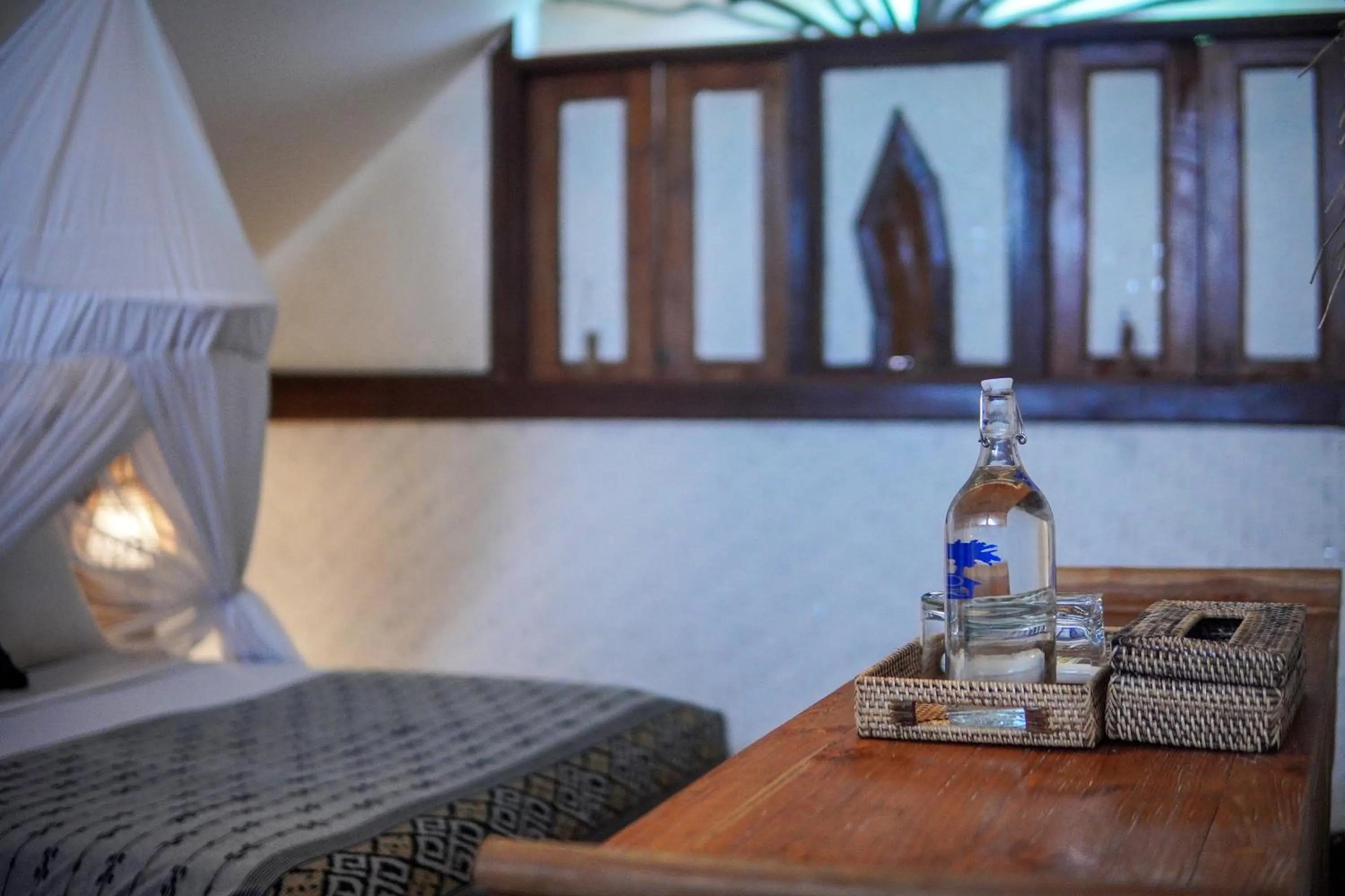 Bedroom, Bed in The Calmtree Bungalows