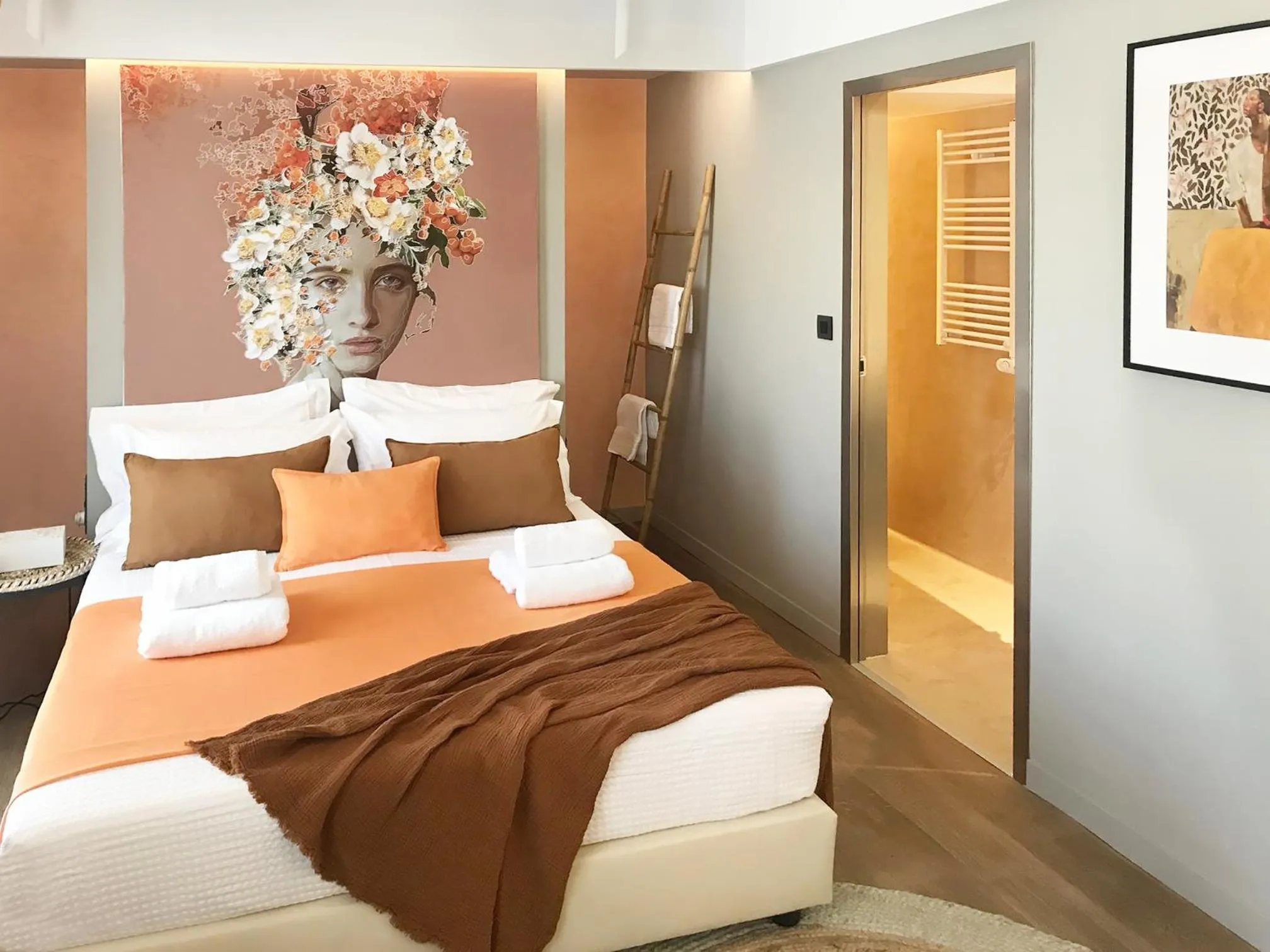 Bathroom, Bed in Artree Suites