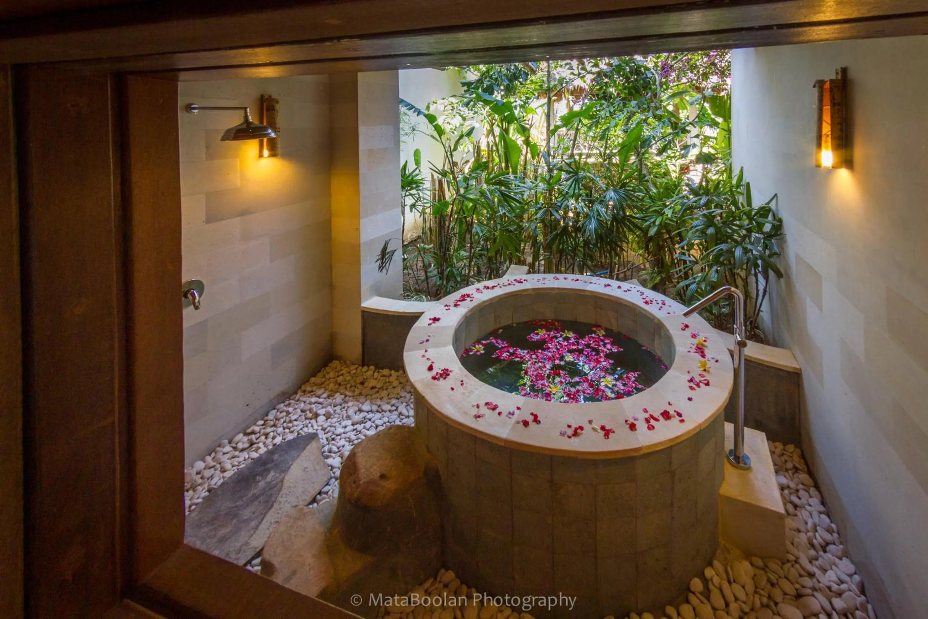 Sauna in The Griya Villas and Spa