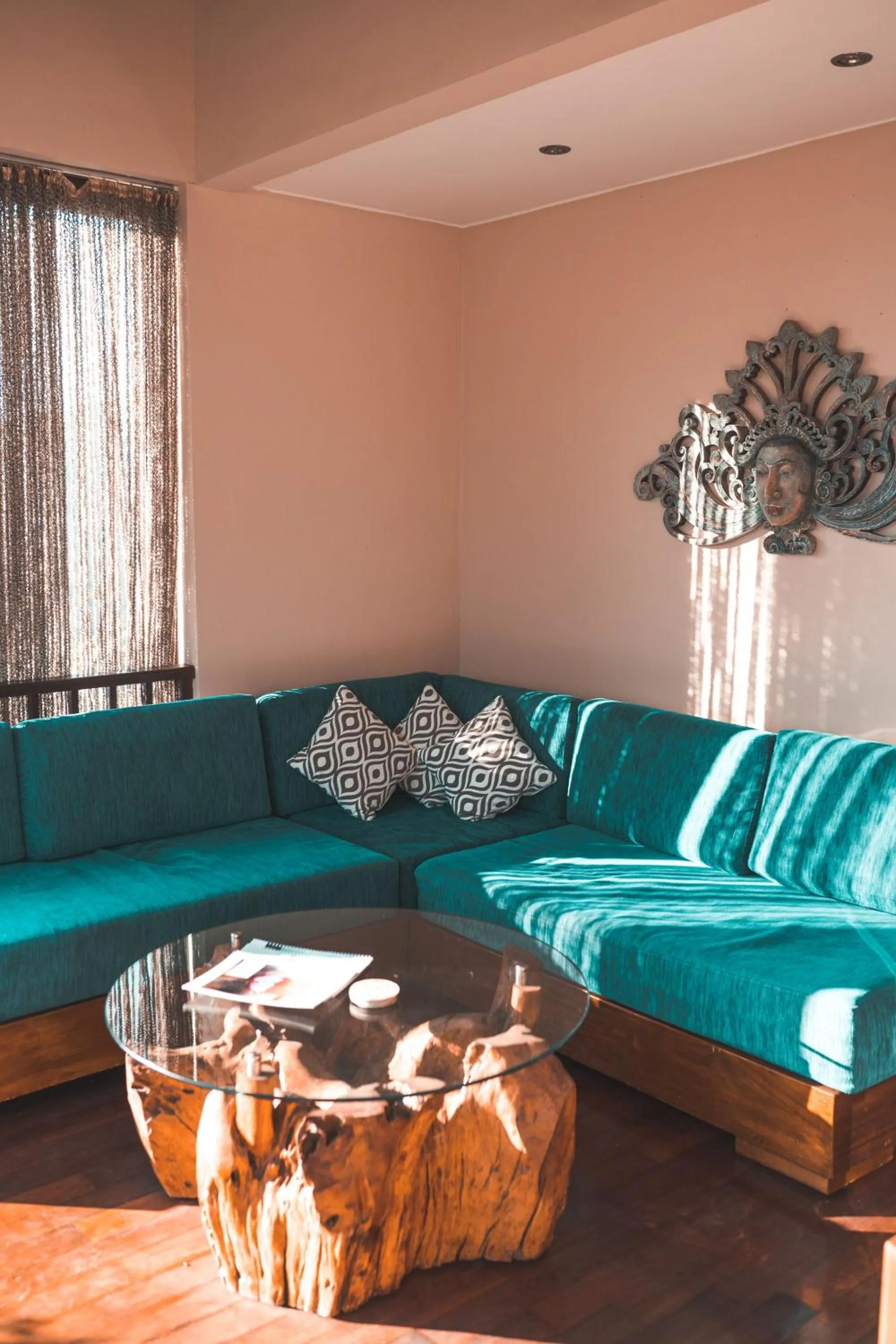 Living room in The Griya Villas and Spa