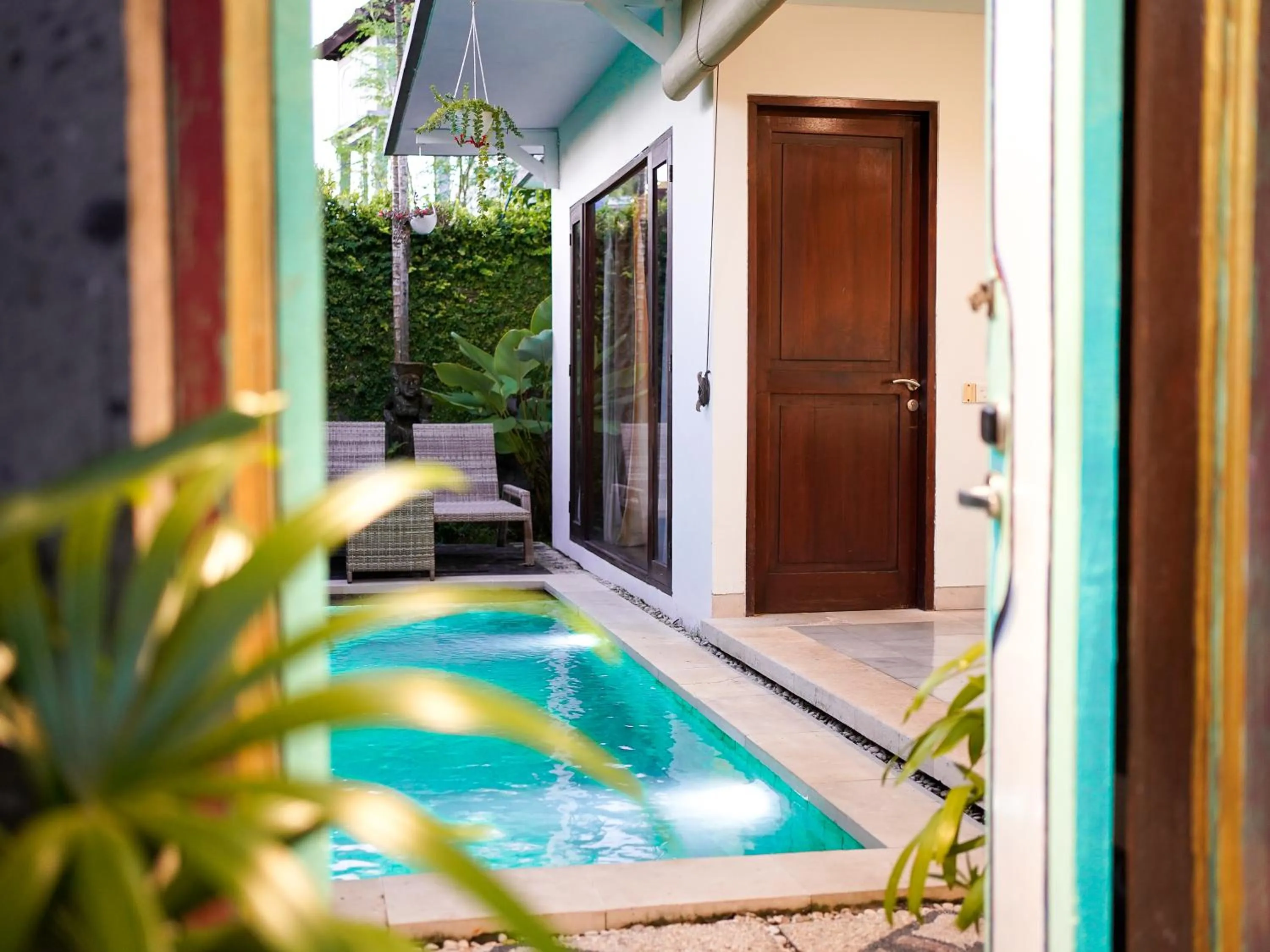 Pool view in New Pondok Sara Villas