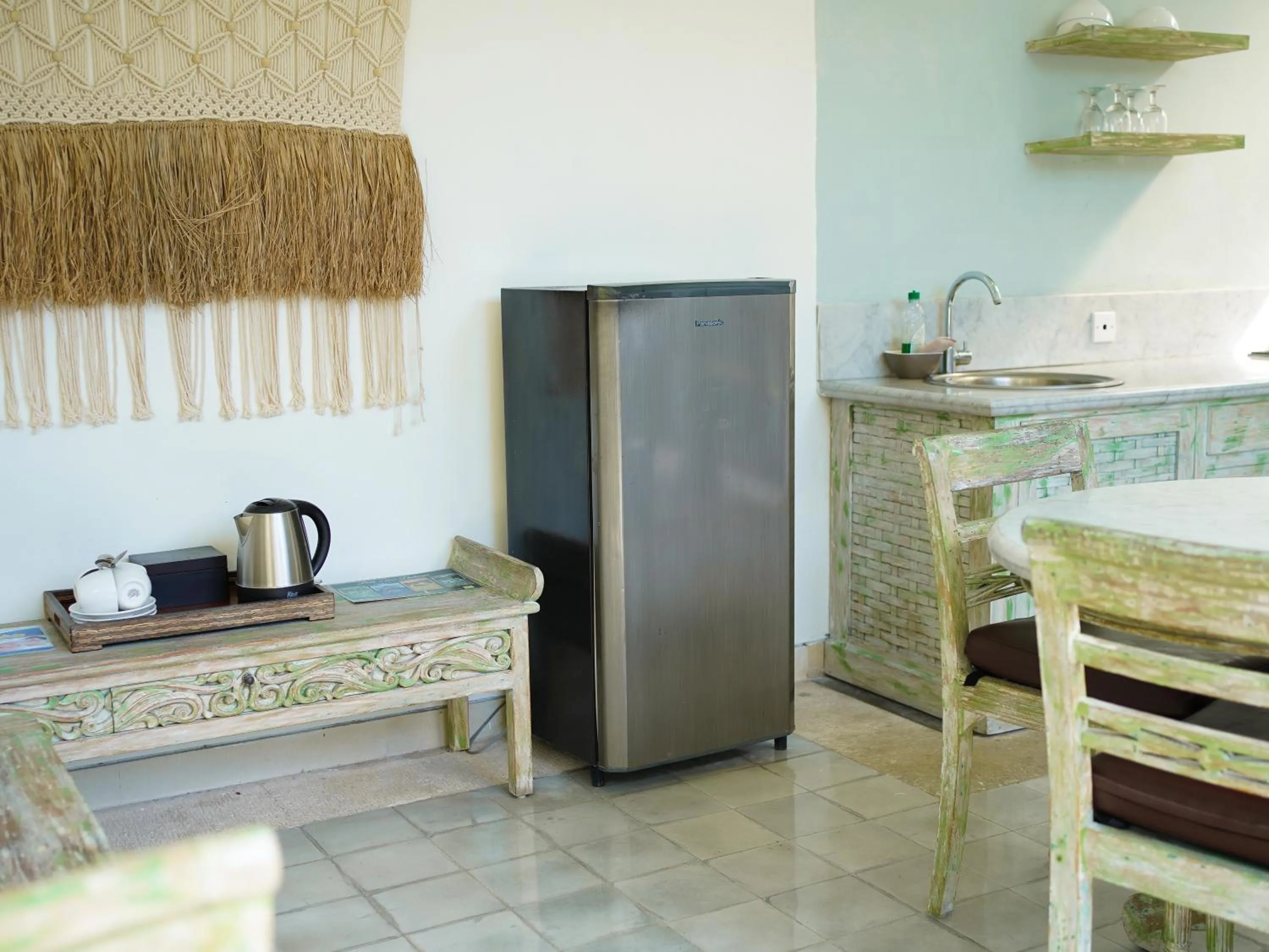 kitchen in New Pondok Sara Villas