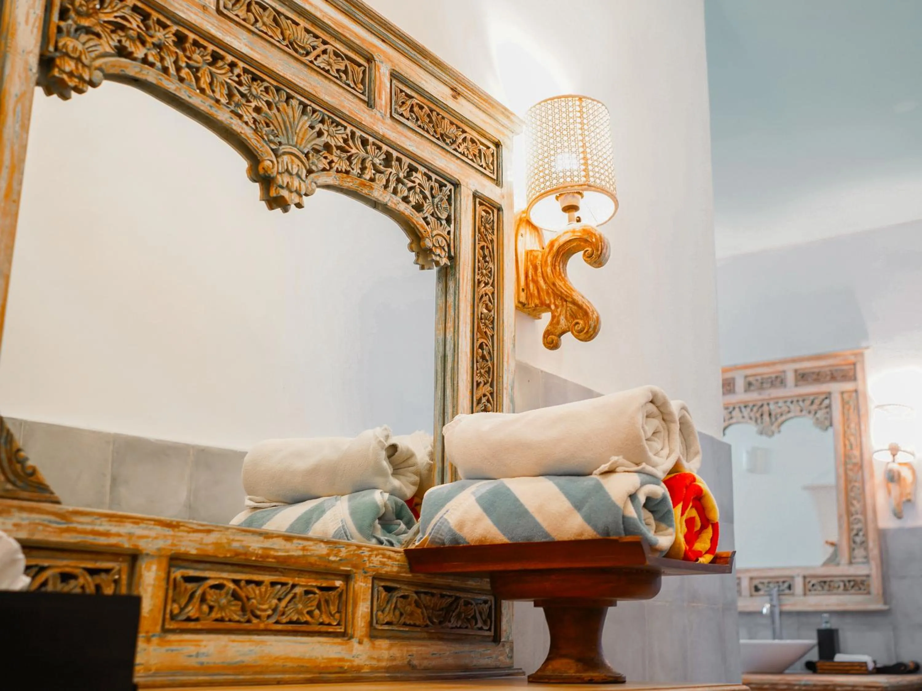 Bathroom, Bed in New Pondok Sara Villas