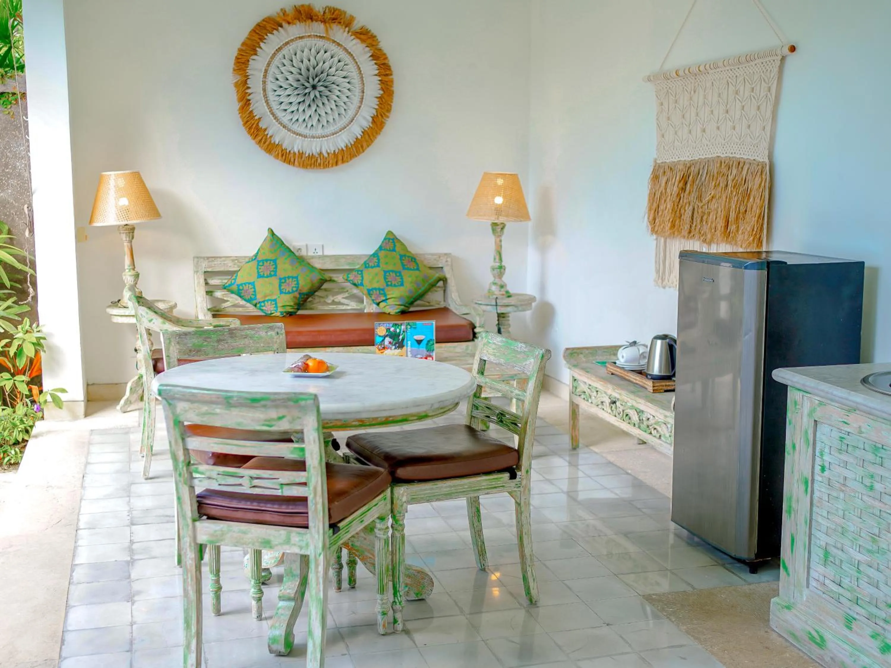 Living room in New Pondok Sara Villas