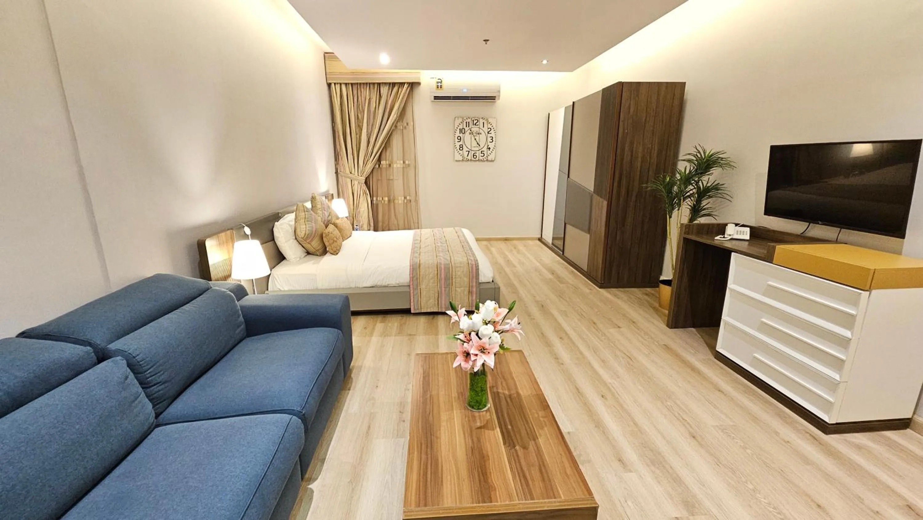 Bed in Rahhal AlBahr Serviced Apartments