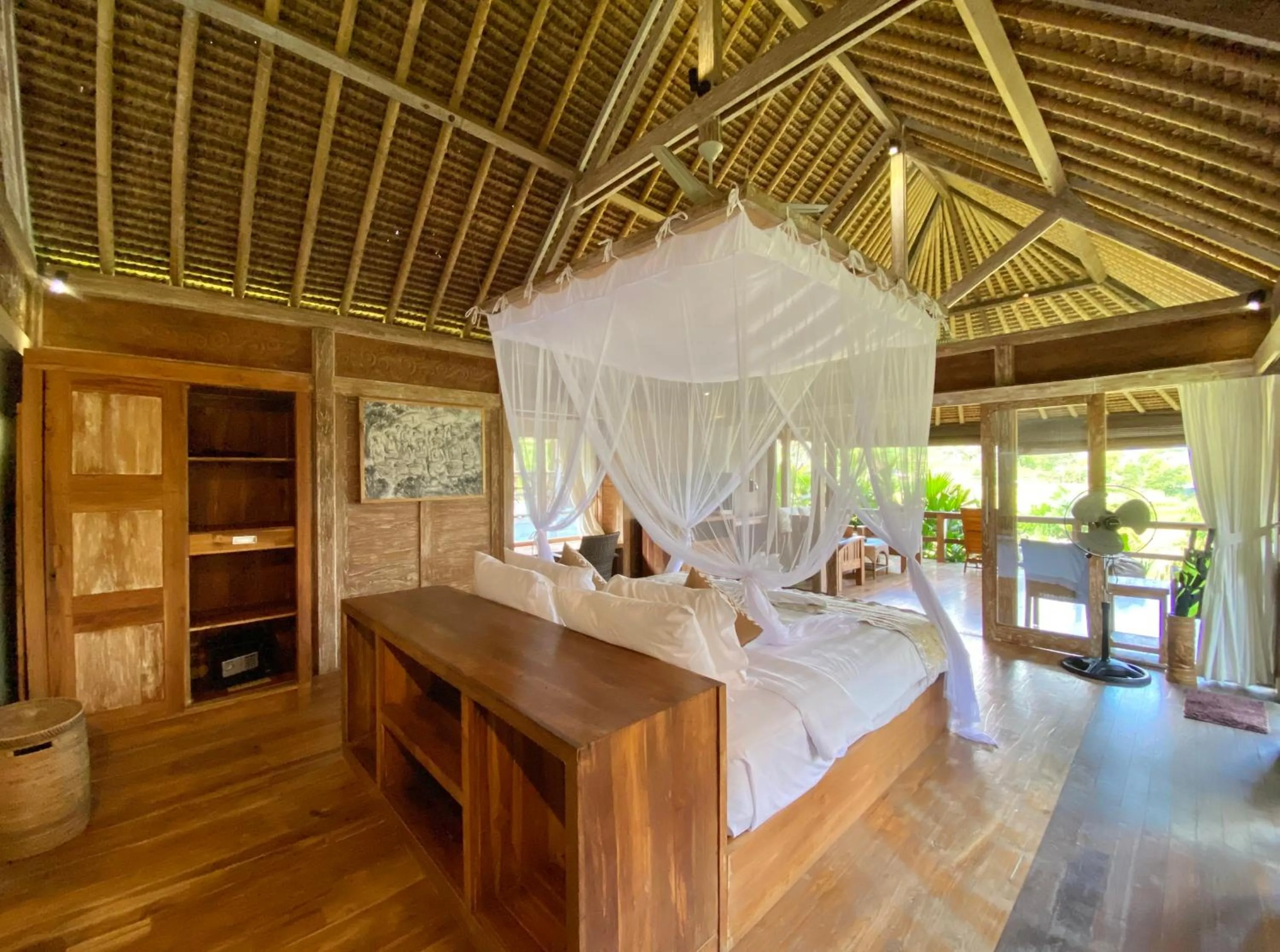Bedroom, Bed in Sawah Indah Villa