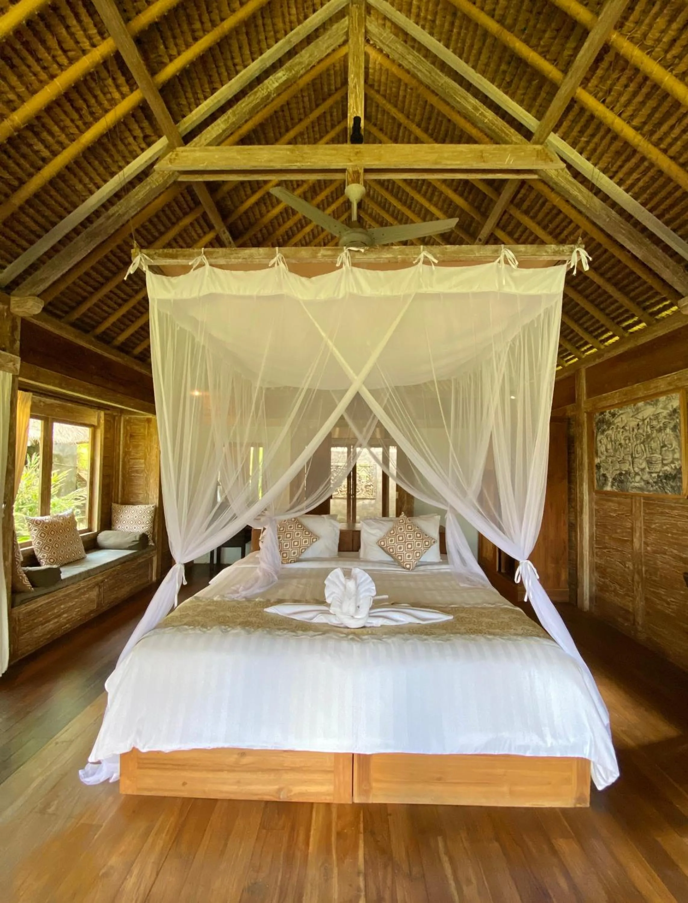 Bed in Sawah Indah Villa