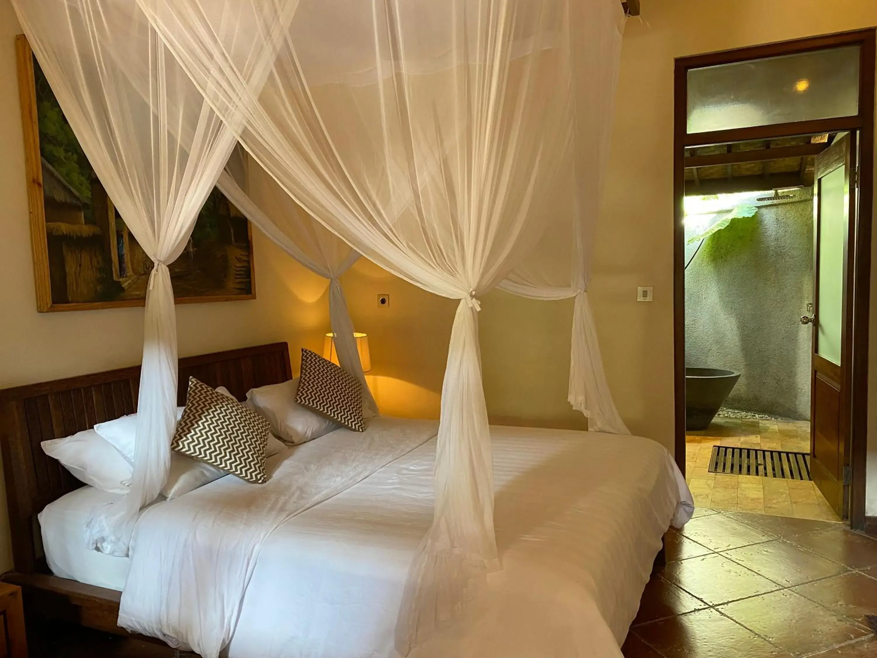 Double Room Pool View in Sawah Indah Villa Double Room Pool View in Sawah Indah Villa