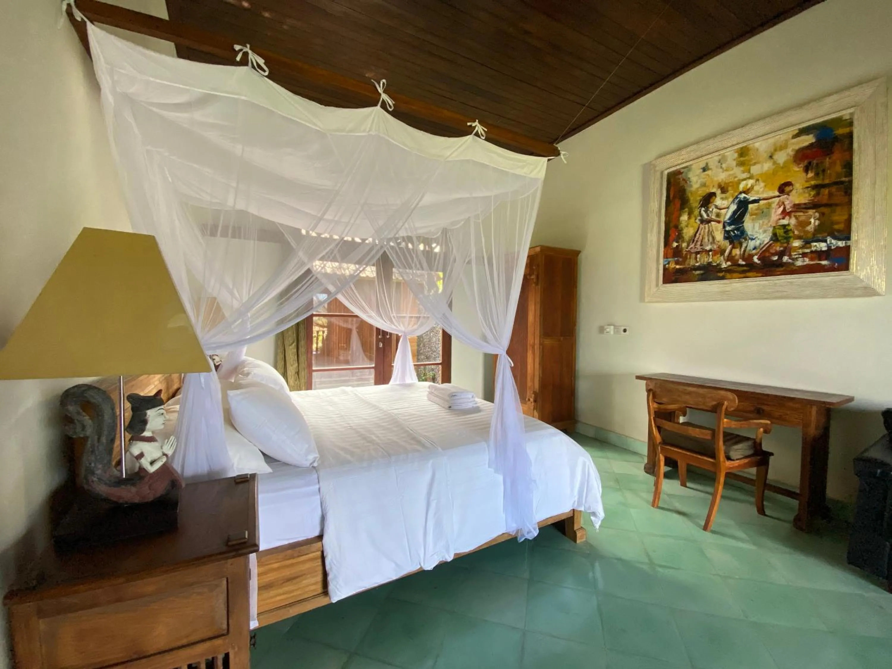 Bedroom, Bed in Sawah Indah Villa