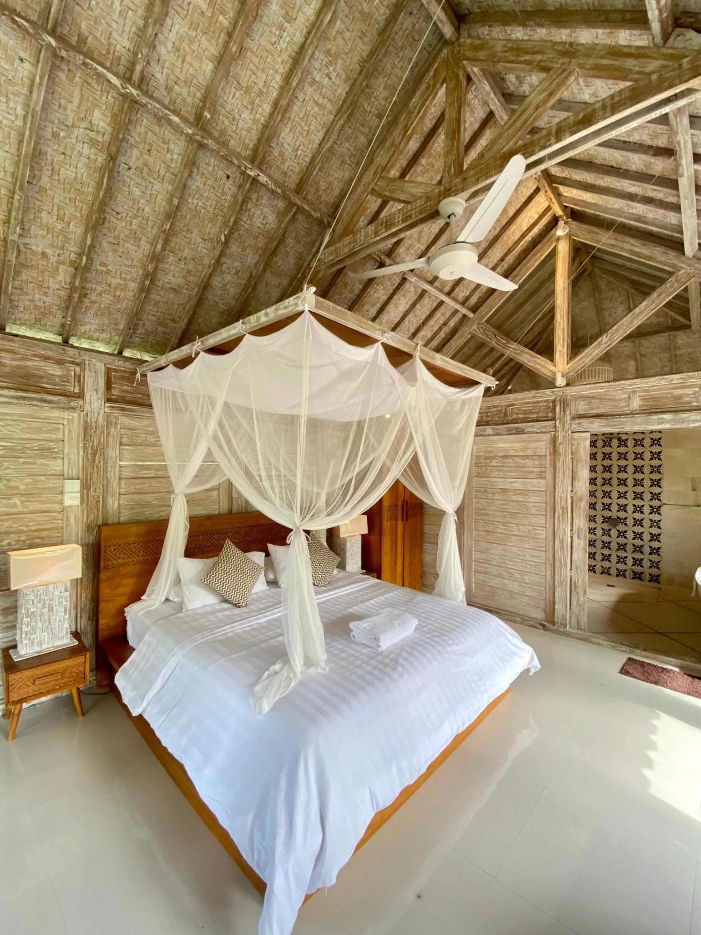 Bedroom, Bed in Sawah Indah Villa