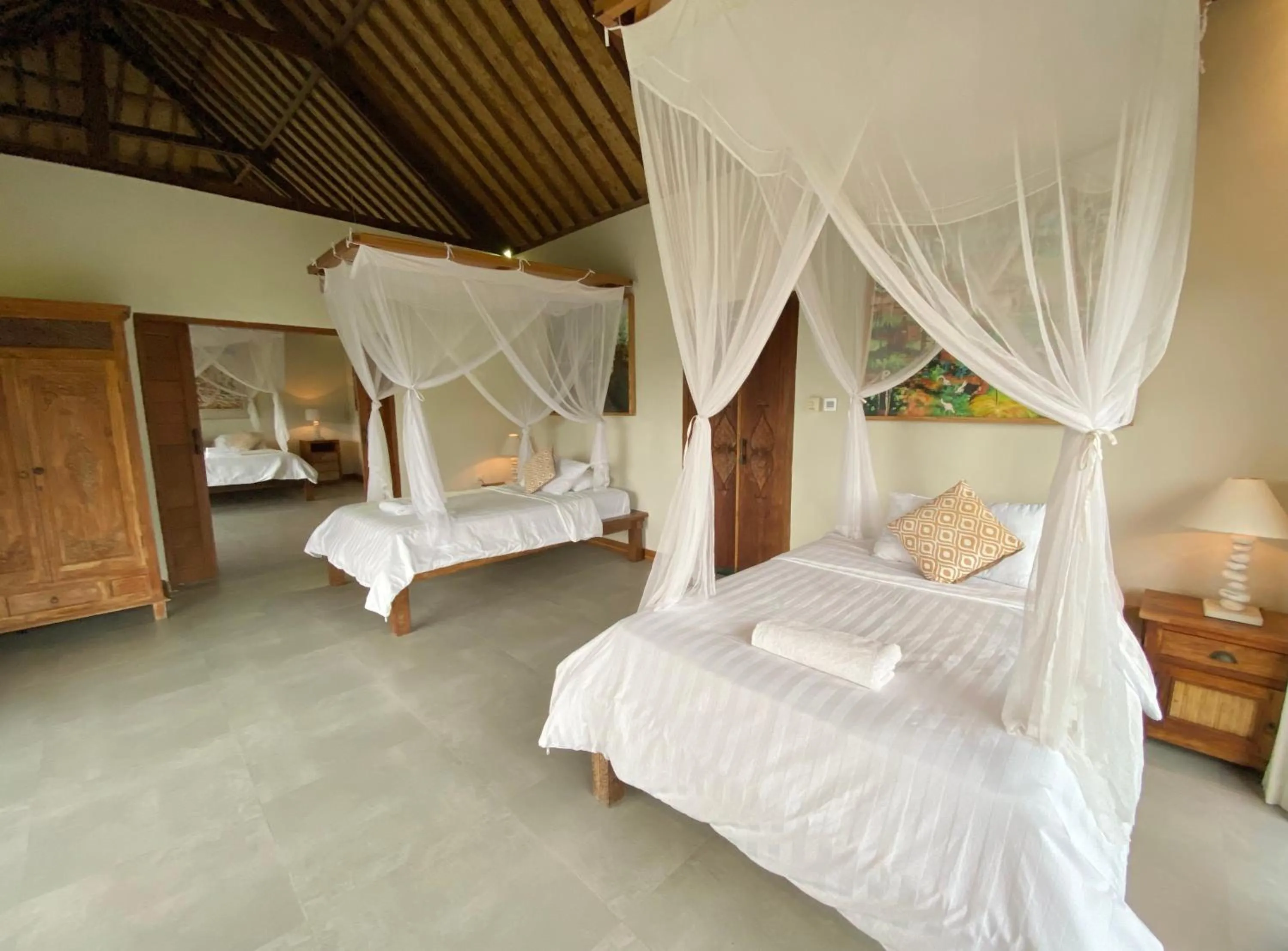 Bedroom, Bed in Sawah Indah Villa