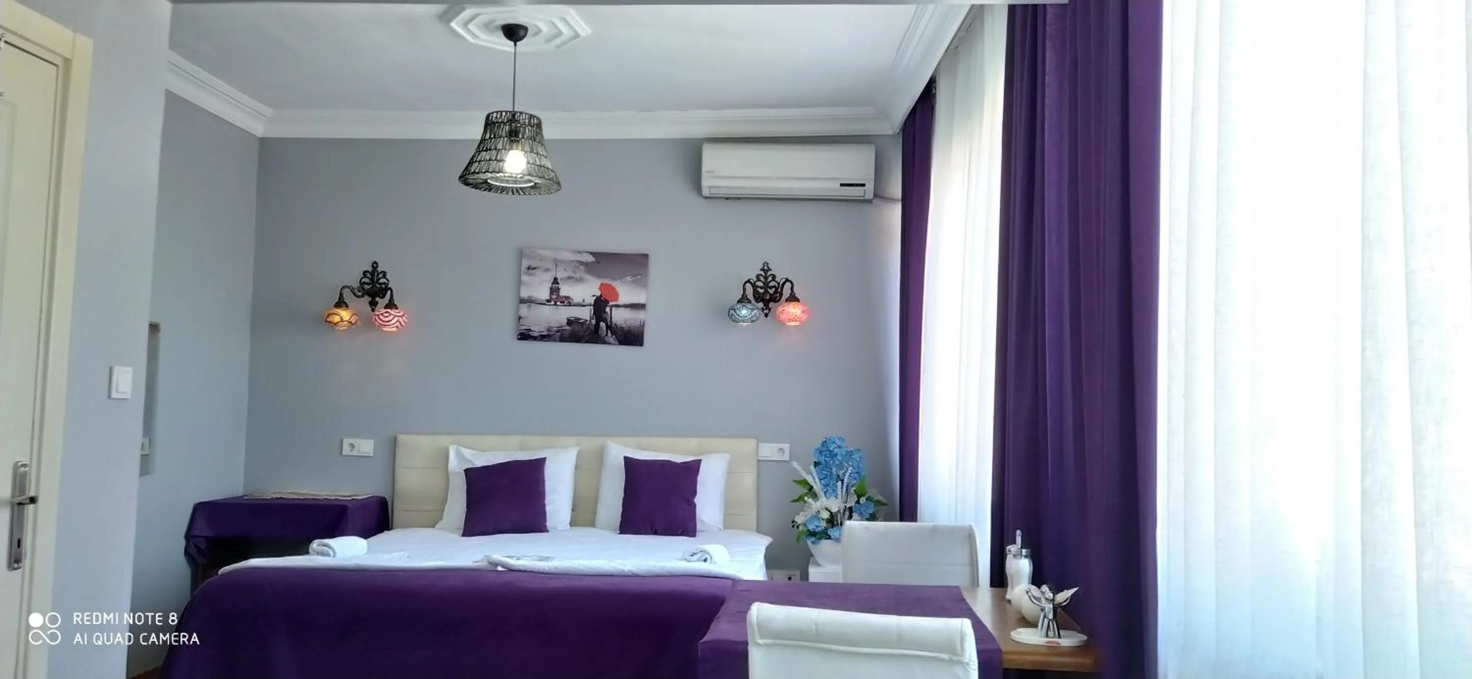 Bed in Medellin Apart Hotel Istanbul