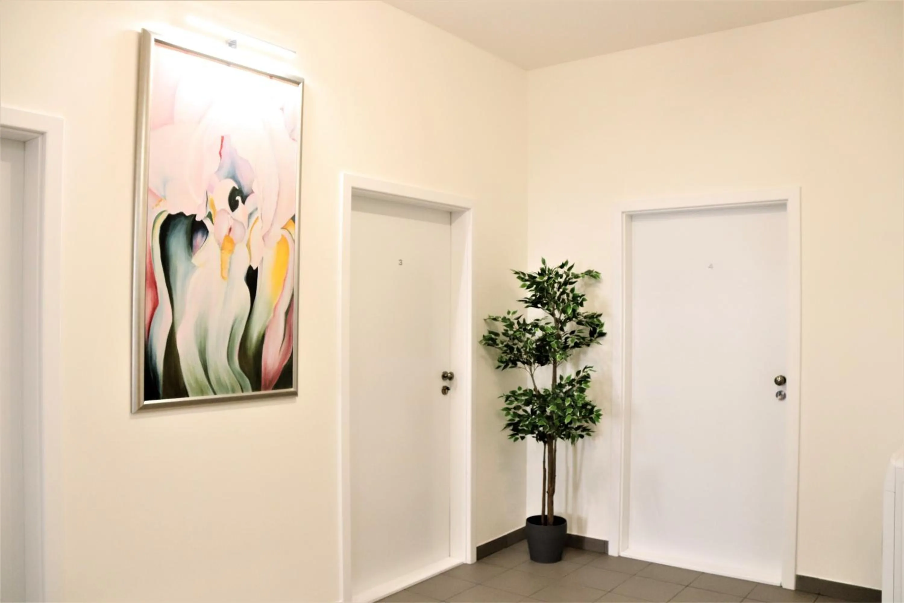 Facade/entrance in Flowers apartments